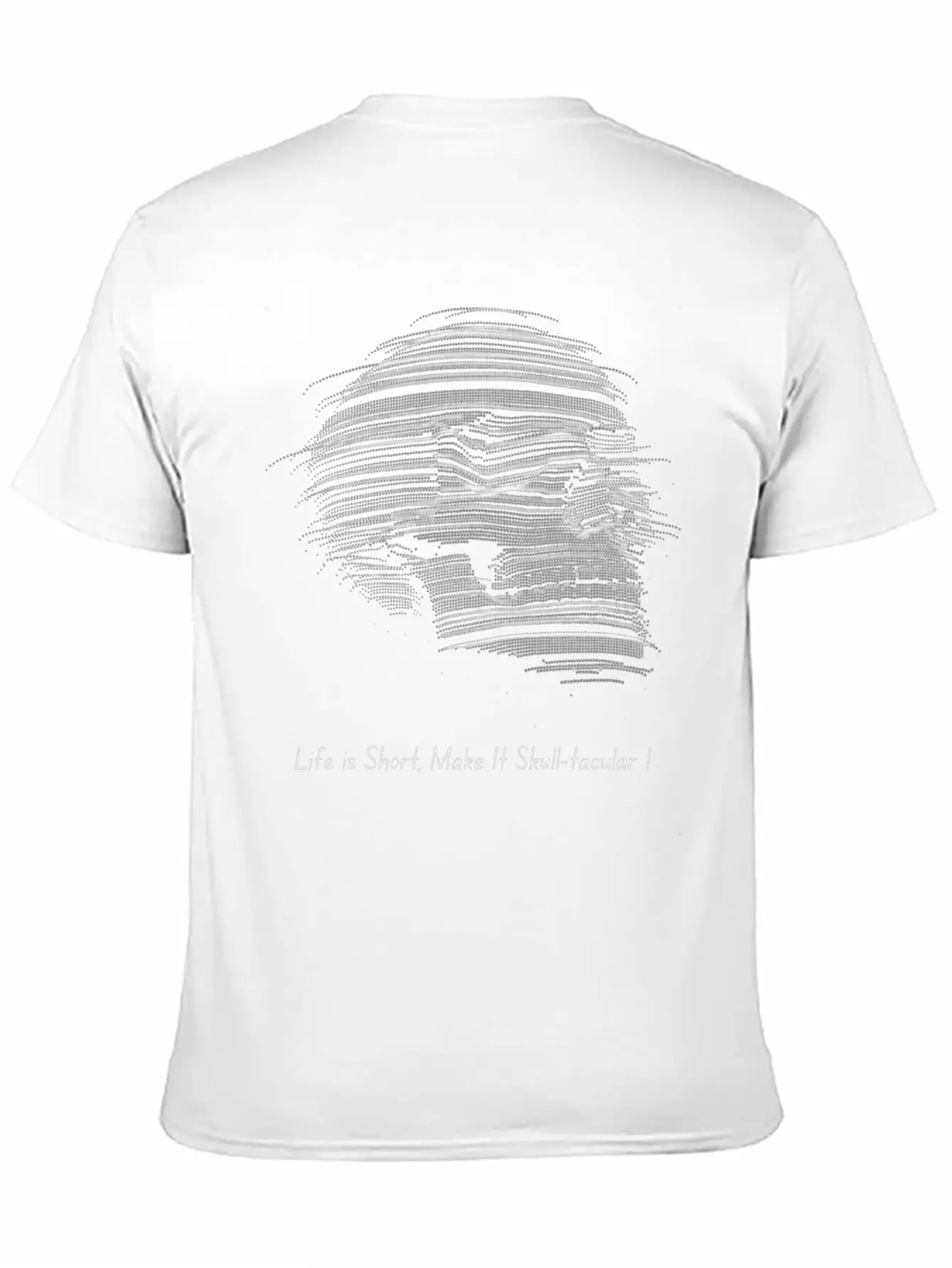 SKull T Shirt Unisex Short Sleeve Soft Cotton T-Shirt – Casual Everyday Wear