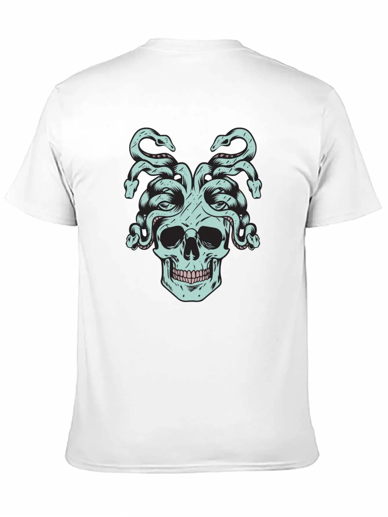 Skulls Character Comfortable Minimalist Graphic Tee – Summer Style Essential