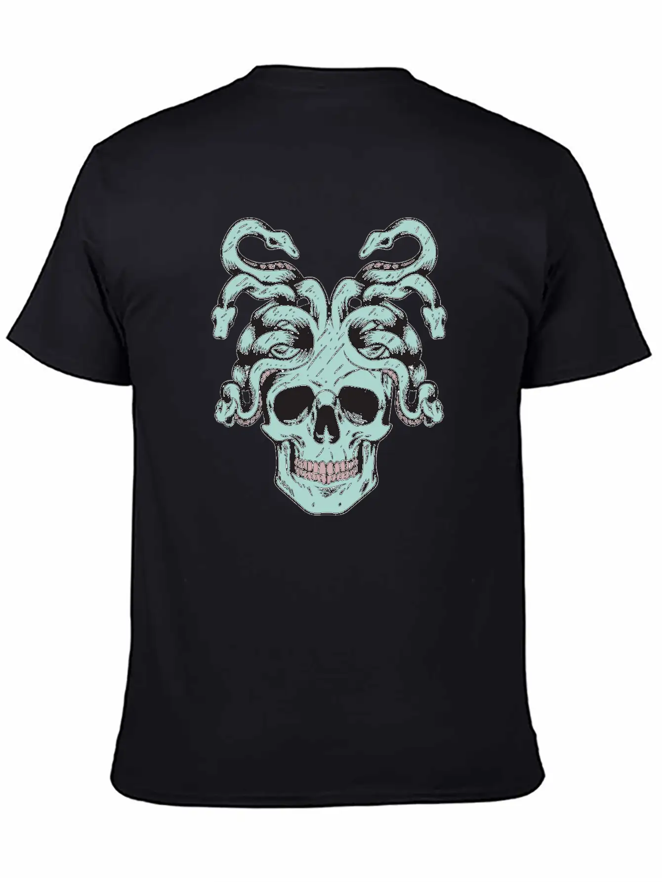 Skulls Character Comfortable Minimalist Graphic Tee – Summer Style Essential