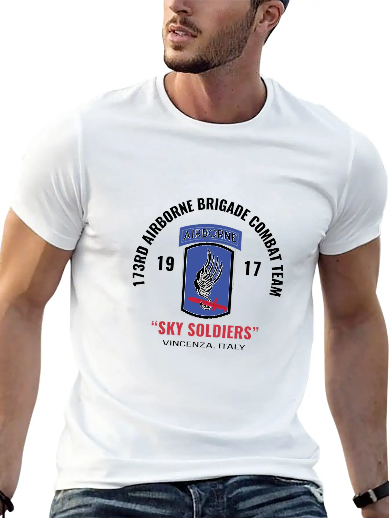 Sky Soldiers 173Rd Airborne Combat Team Unisex Casual T-Shirt – Clean Design For Daily Comfort