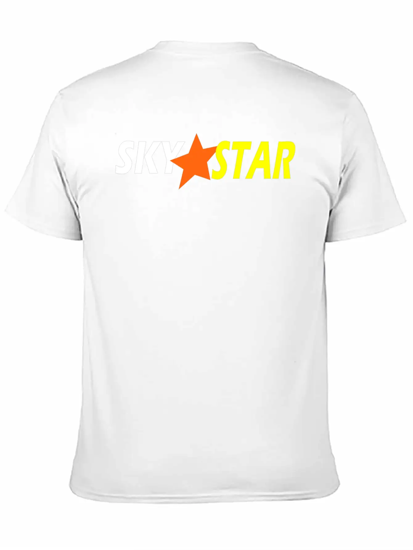 Sky Srat Design Unisex Short Sleeve Soft Cotton T-Shirt – Casual Everyday Wear