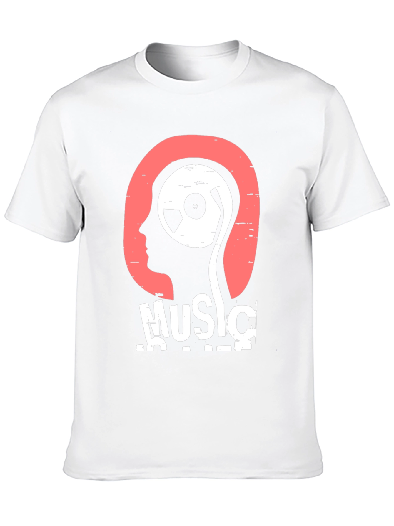 Music is Life T-Shirt - Stylish Graphic Tee