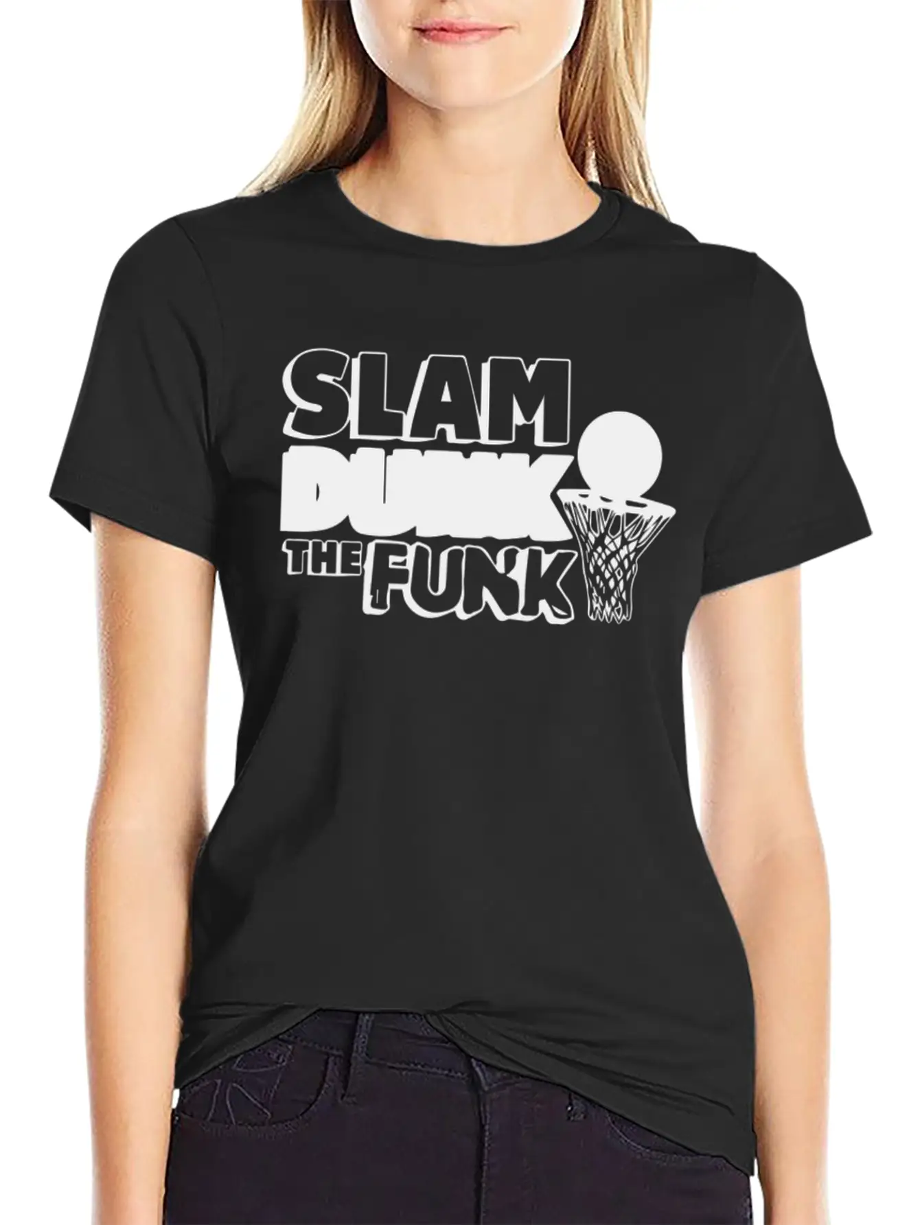 Slam Dunk The Funk Stylish Everyday T-Shirt – Unisex Basic Cotton Tee