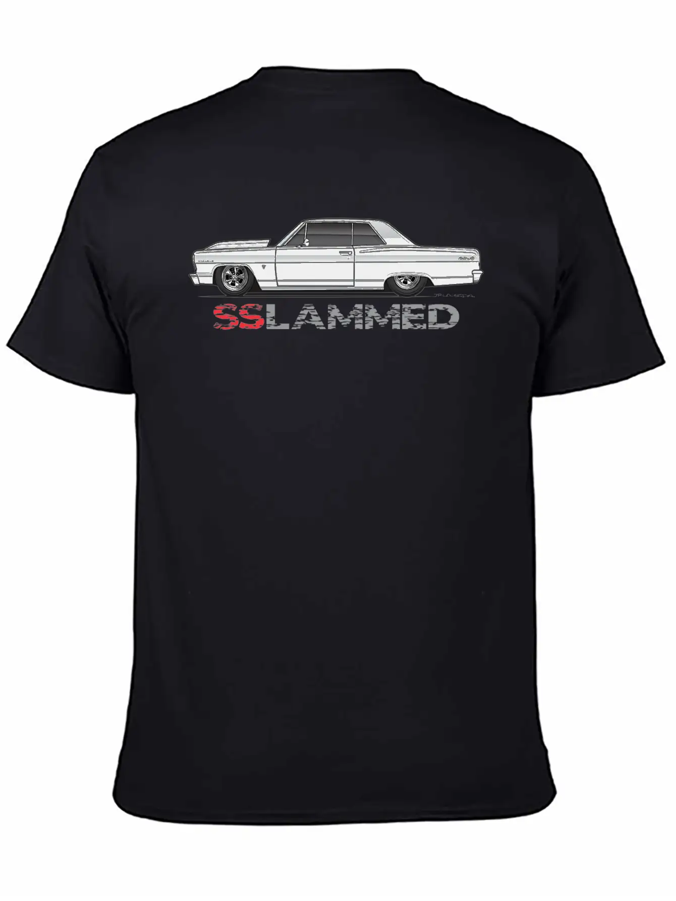 Slammed Silver Stylish Everyday T-Shirt – Unisex Basic Cotton Tee
