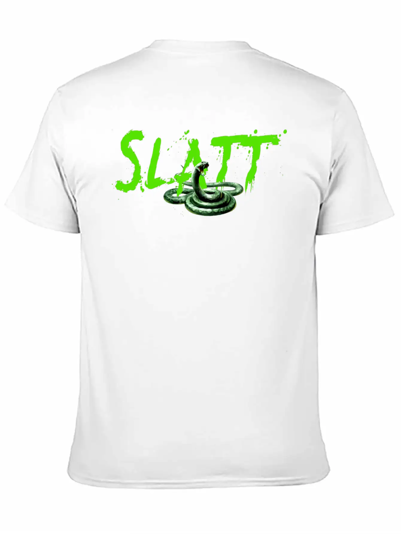 Slatt With Snake Slime Love All The Time Gift Tee Timeless Short Sleeve Tee – Comfy And Minimalist Design