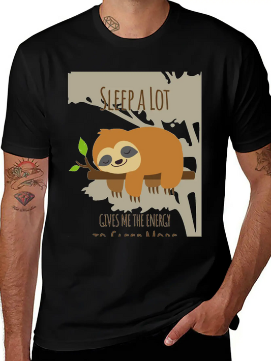 Sleep A Lot Give Me Energy To Sleep More Unisex Casual T-Shirt – Clean Design For Daily Comfort