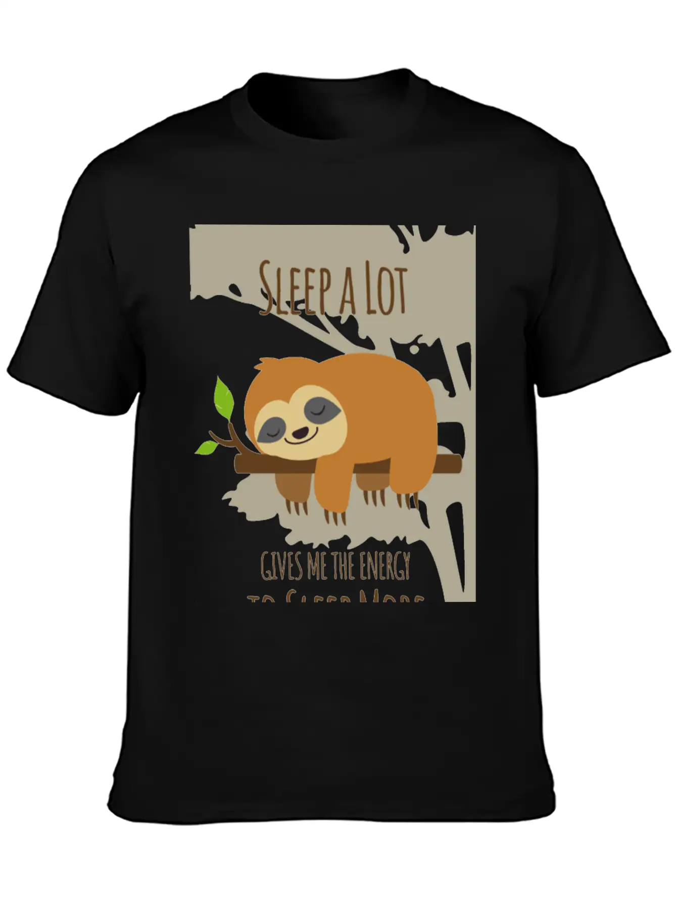 Sleep A Lot Give Me Energy To Sleep More Unisex Casual T-Shirt – Clean Design For Daily Comfort