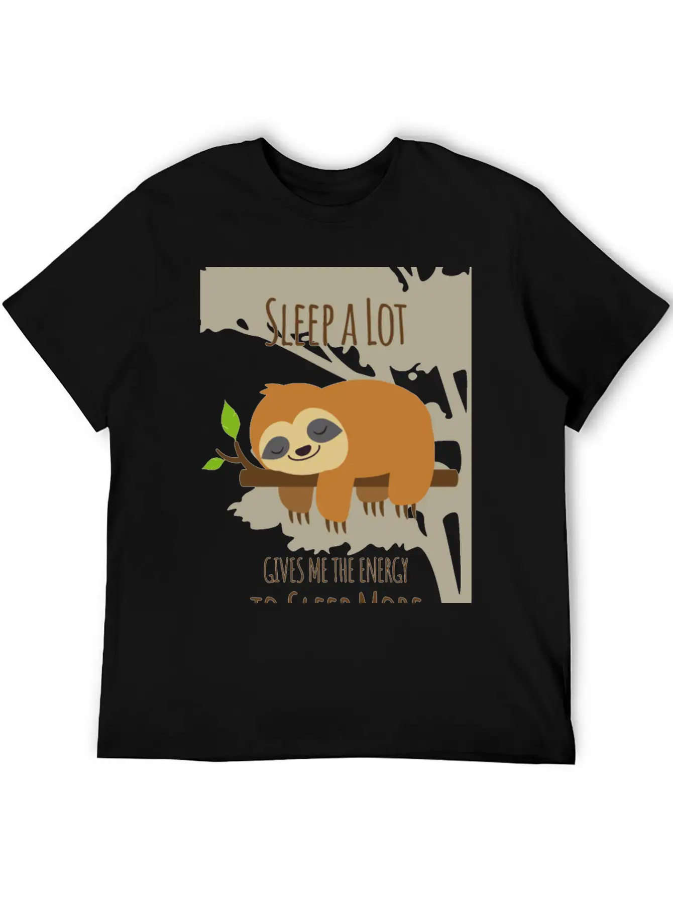 Sleep A Lot Give Me Energy To Sleep More Unisex Casual T-Shirt – Clean Design For Daily Comfort