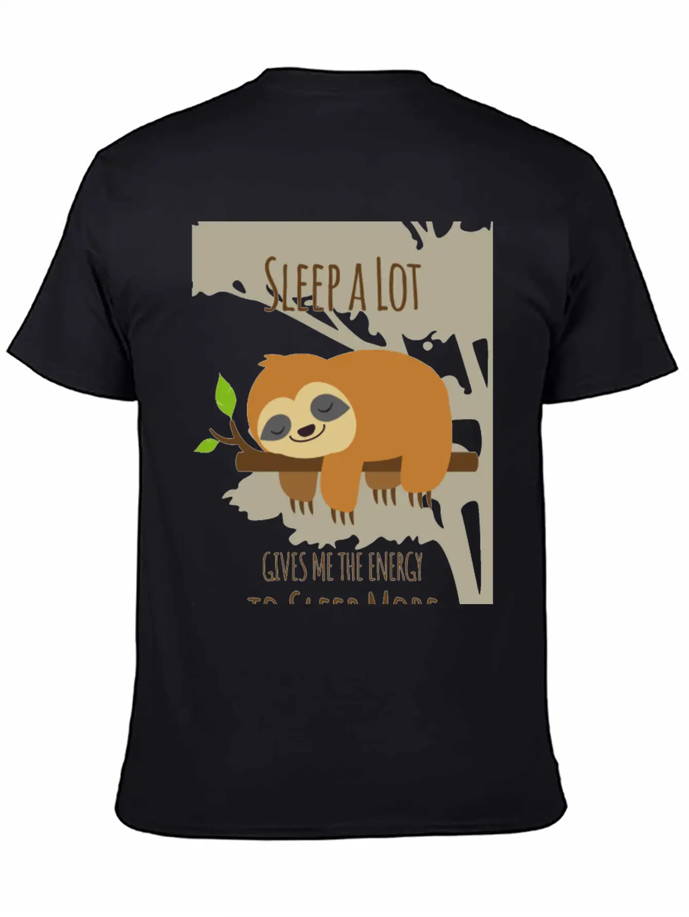 Sleep A Lot Give Me Energy To Sleep More Unisex Casual T-Shirt – Clean Design For Daily Comfort