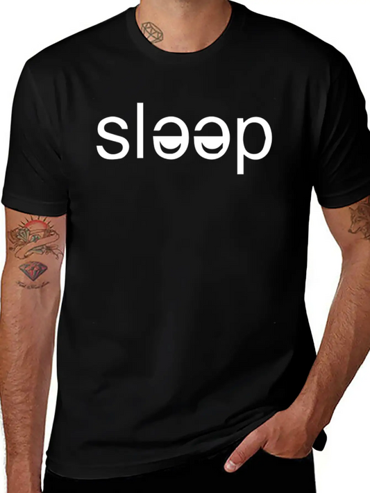 Sleep Comfortable Minimalist Graphic Tee – Summer Style Essential