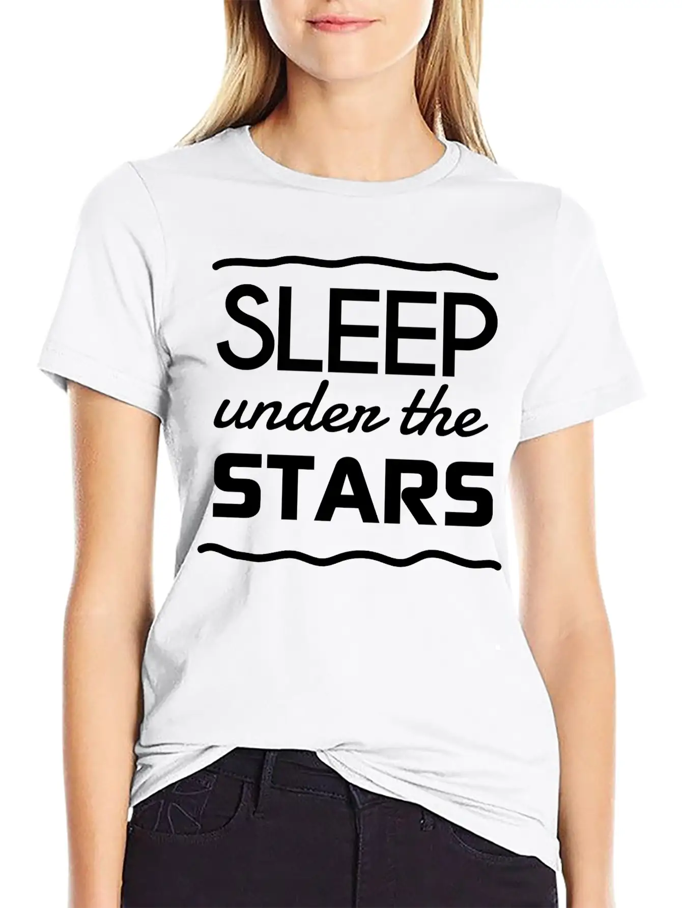 Sleep Under The Stars Stylish Everyday T-Shirt – Unisex Basic Cotton Tee
