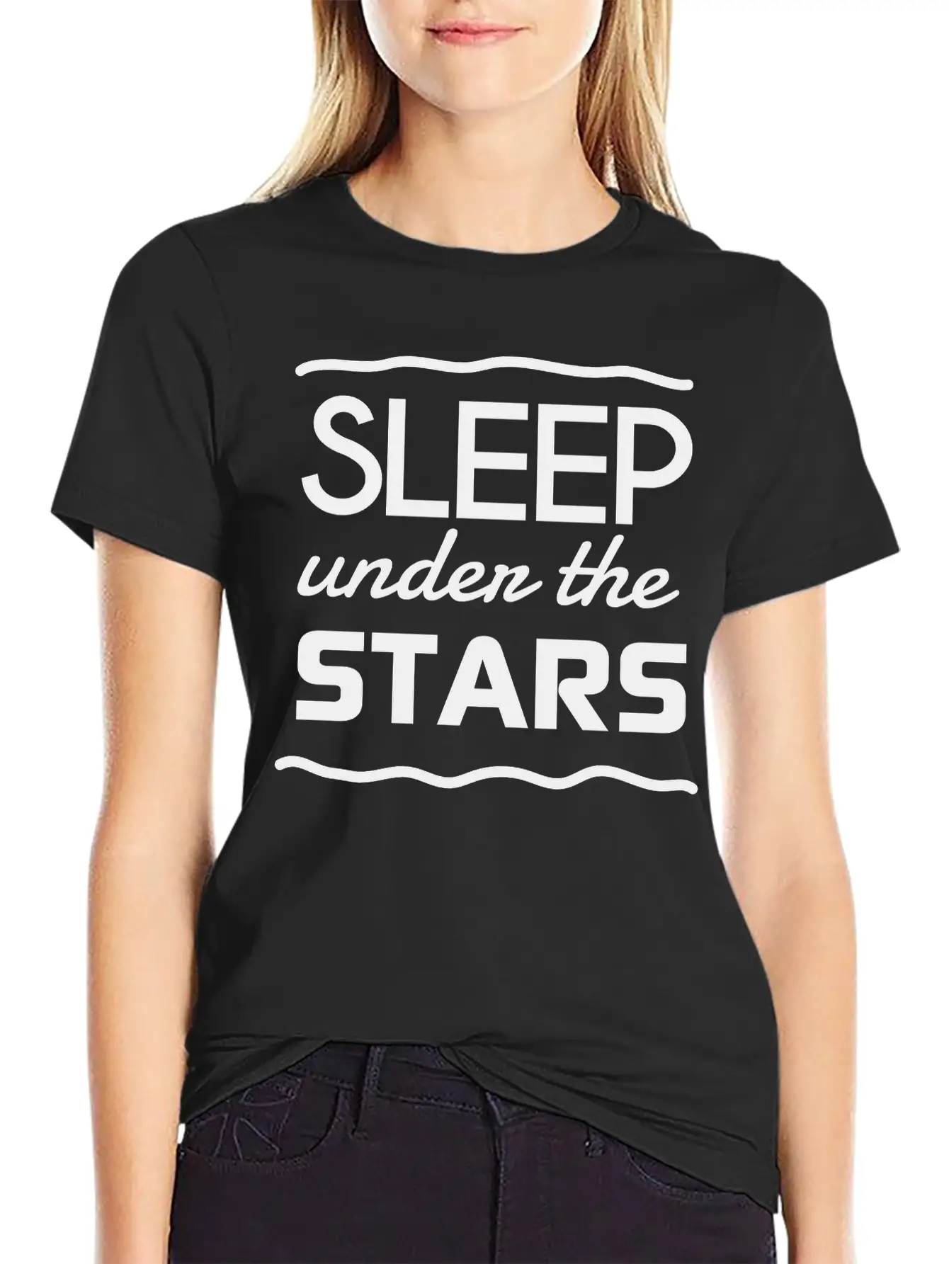 Sleep Under The Stars Stylish Everyday T-Shirt – Unisex Basic Cotton Tee