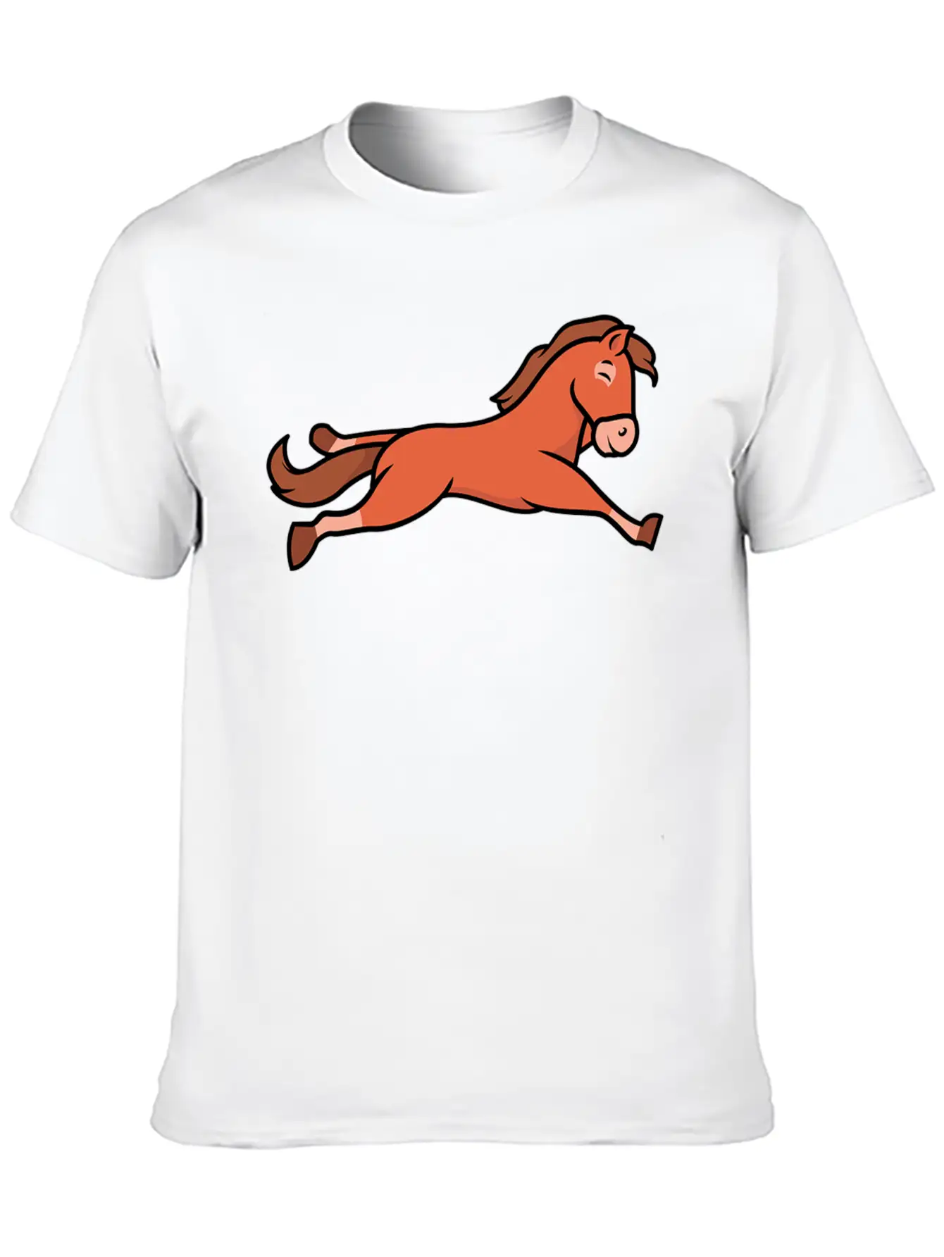 Sleeping Horse Essential Unisex Summer Tee – Soft Cotton Casual Fit