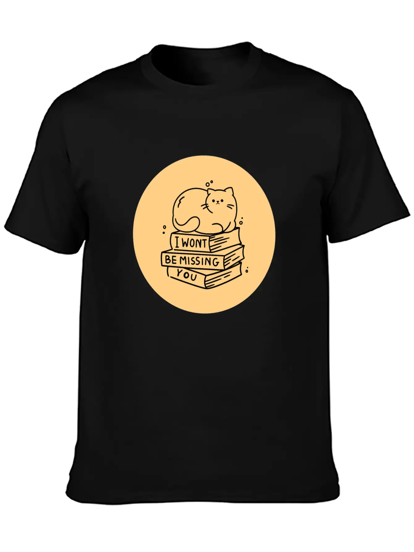 Sleepy Paw Cat Minimal T-shirts Stylish Everyday T-Shirt – Unisex Basic Cotton Tee
