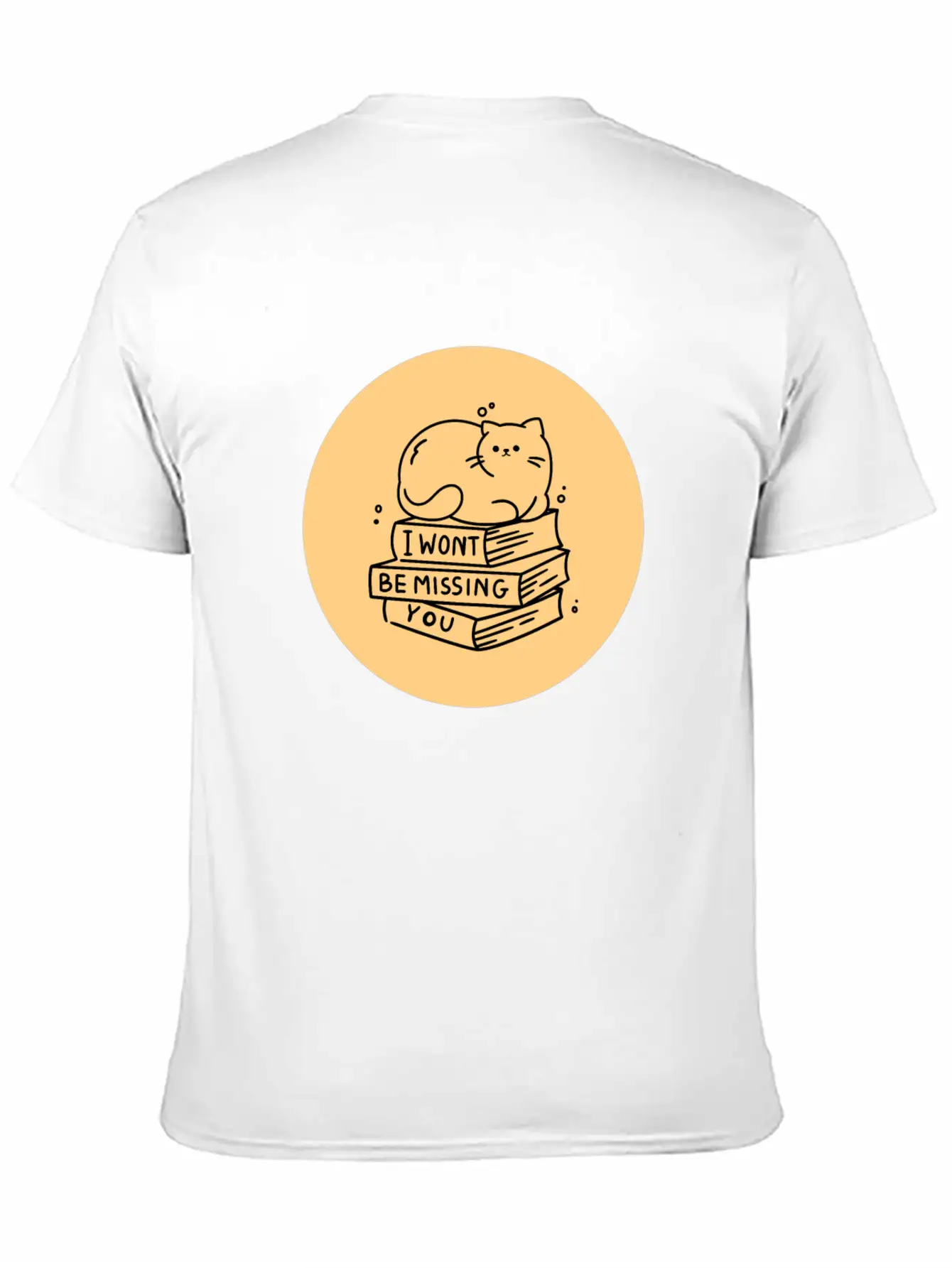 Sleepy Paw Cat Minimal T-shirts Stylish Everyday T-Shirt – Unisex Basic Cotton Tee