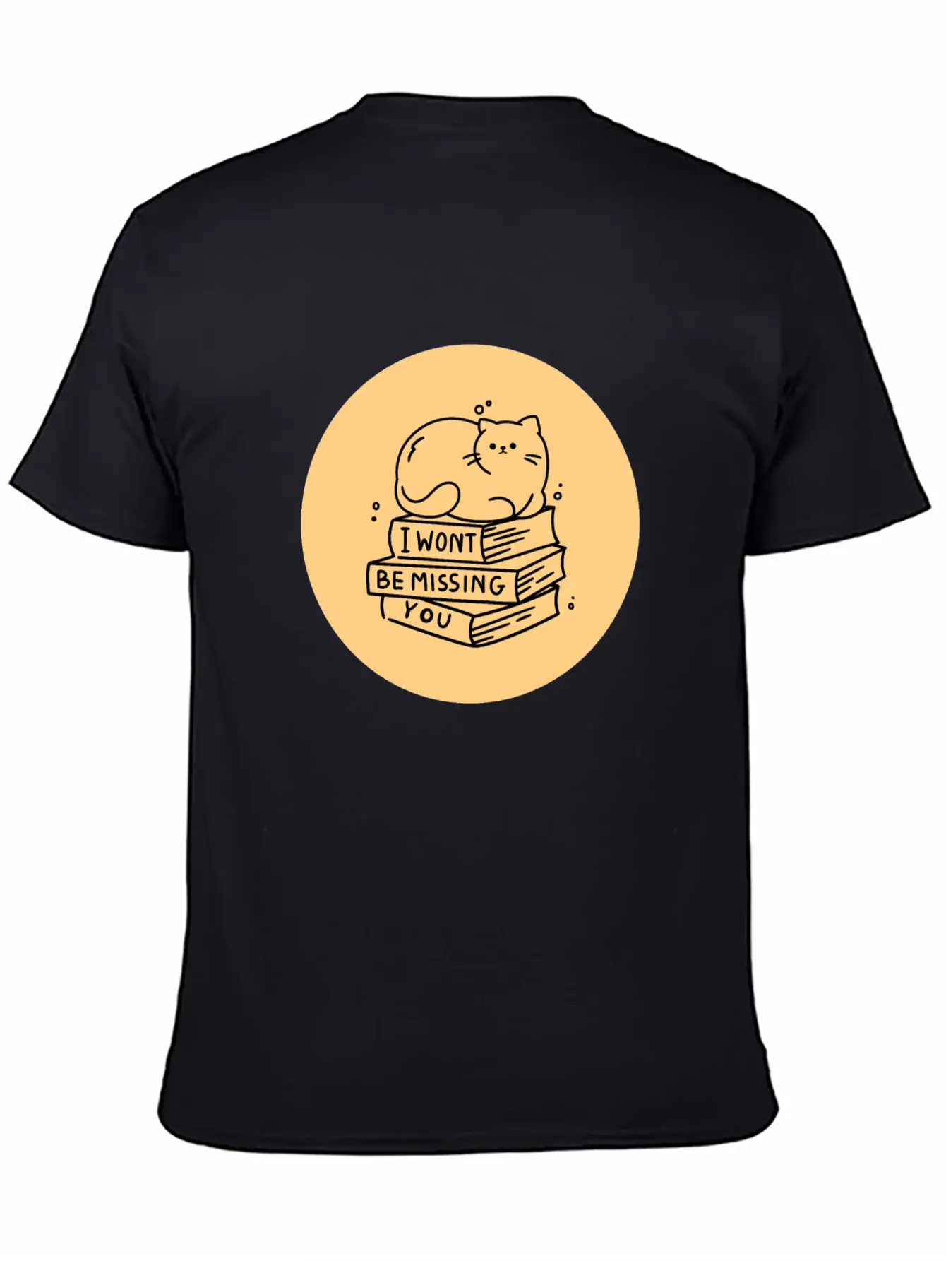 Sleepy Paw Cat Minimal T-shirts Stylish Everyday T-Shirt – Unisex Basic Cotton Tee