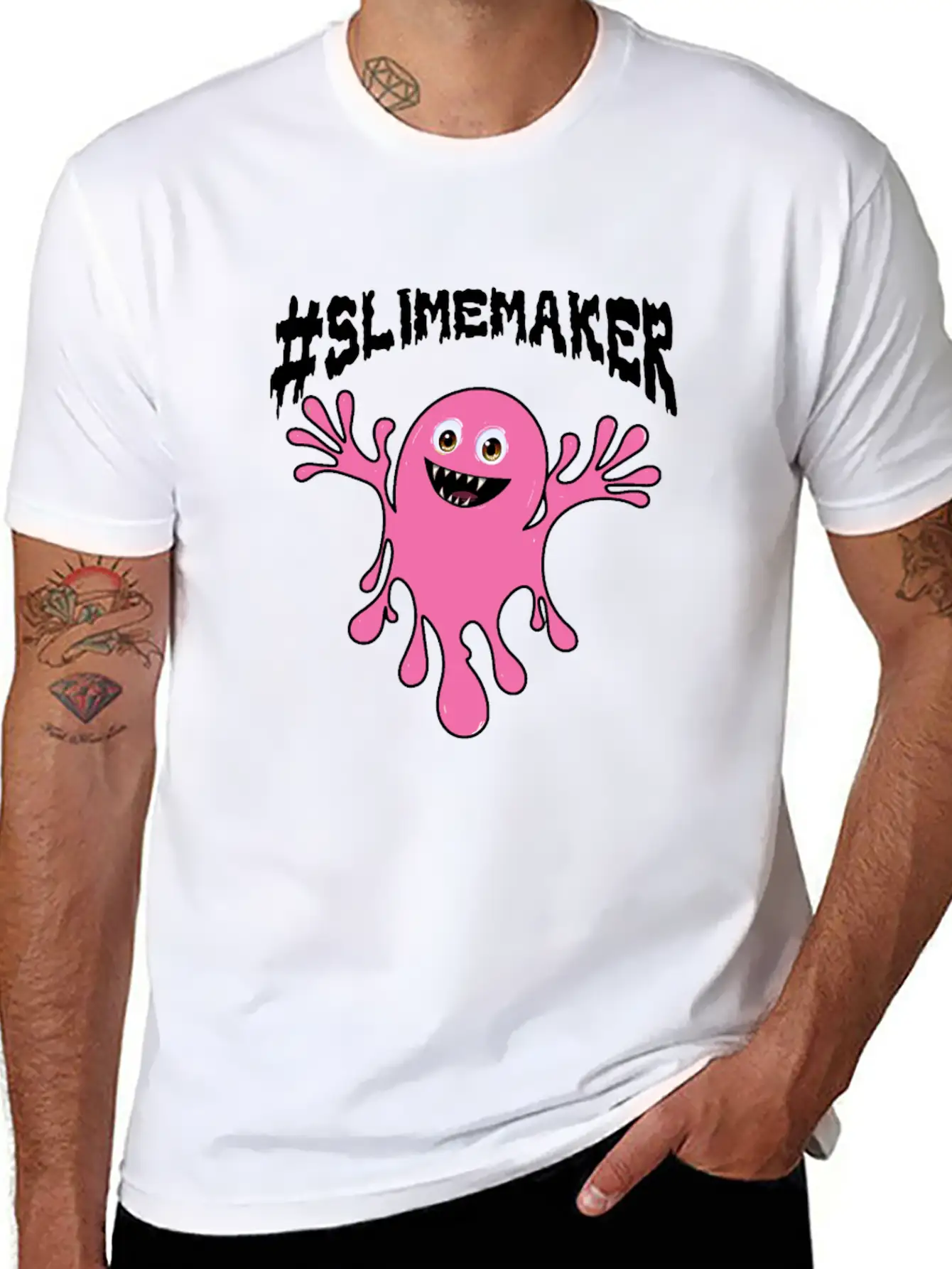 Slime Nerd Glasses Cute Adorable For Slime Maker Timeless Short Sleeve Tee – Comfy And Minimalist Design