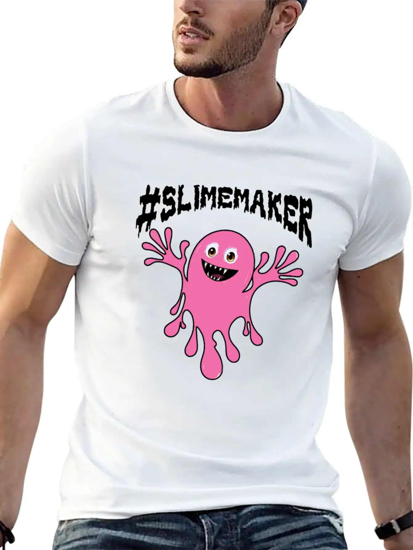 Slime Nerd Glasses Cute Adorable For Slime Maker Timeless Short Sleeve Tee – Comfy And Minimalist Design