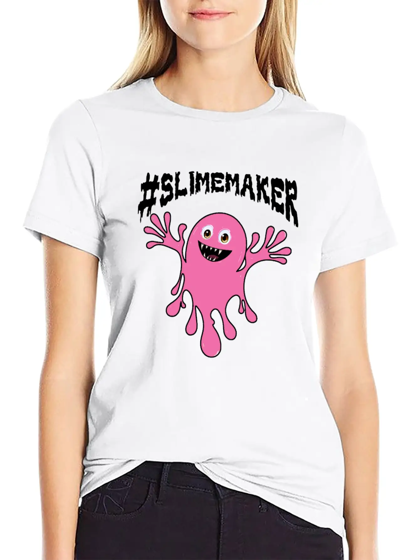 Slime Nerd Glasses Cute Adorable For Slime Maker Timeless Short Sleeve Tee – Comfy And Minimalist Design