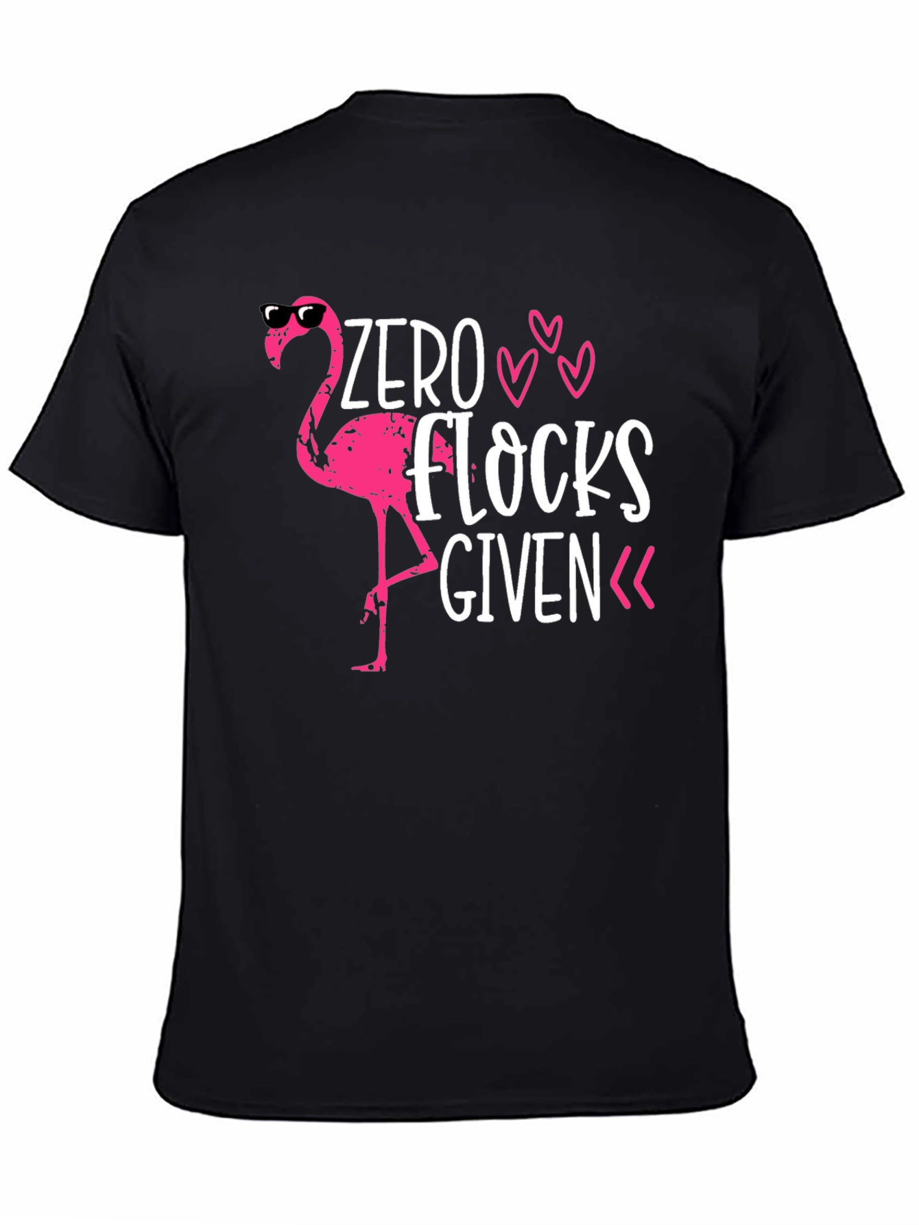Zero Flocks Given Flamingo T-Shirt