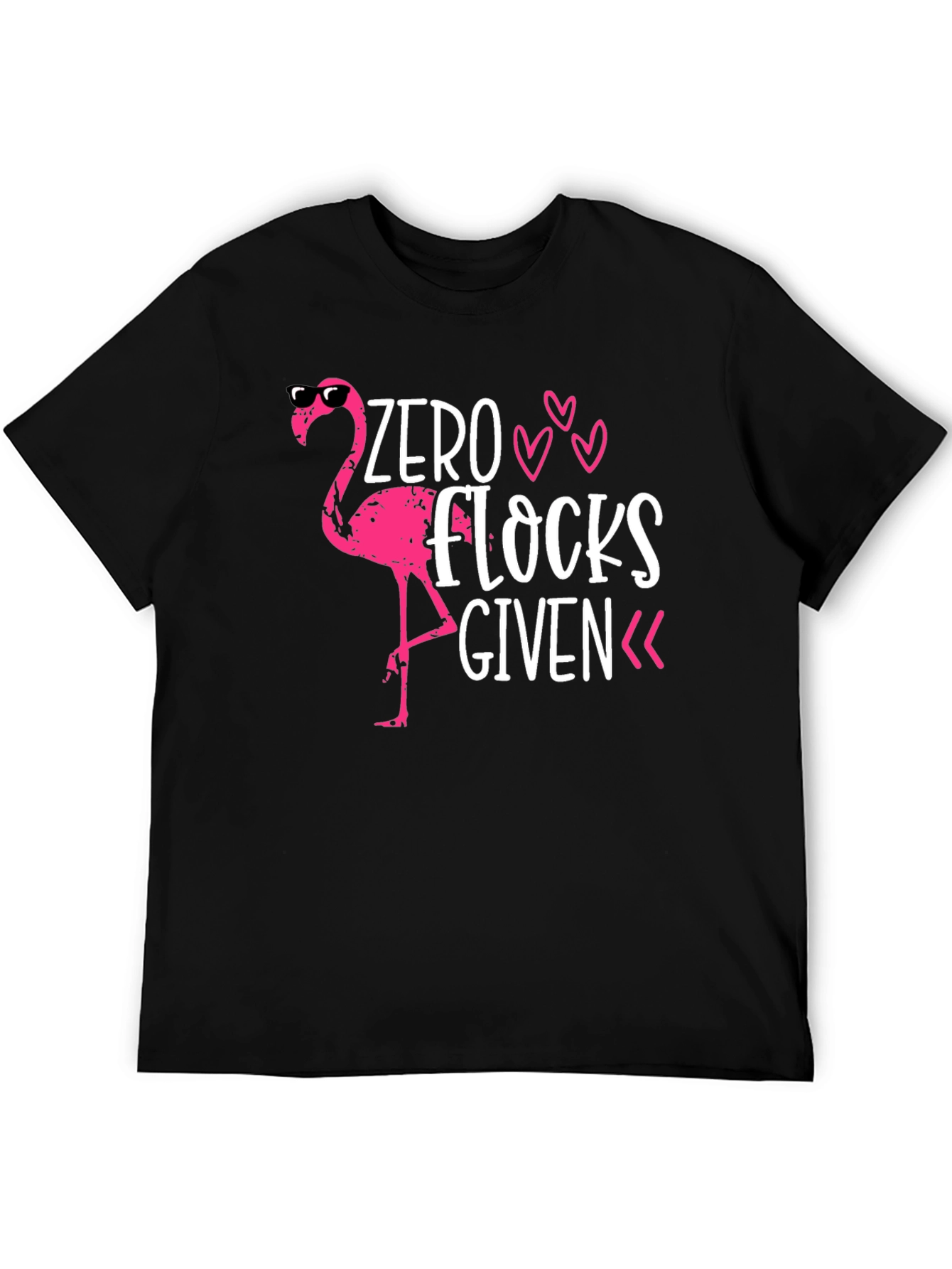 Zero Flocks Given Flamingo T-Shirt