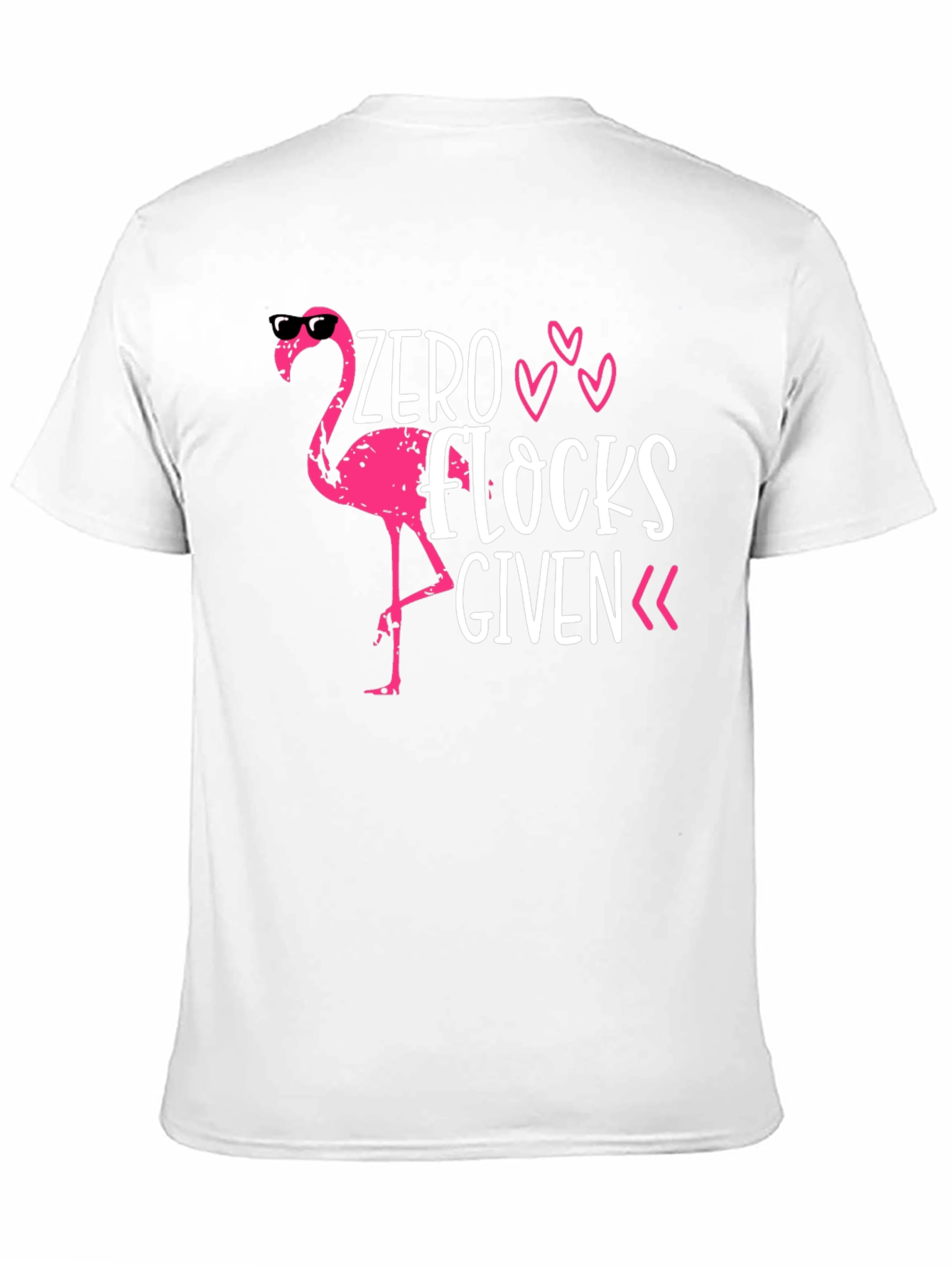 Zero Flocks Given Flamingo T-Shirt