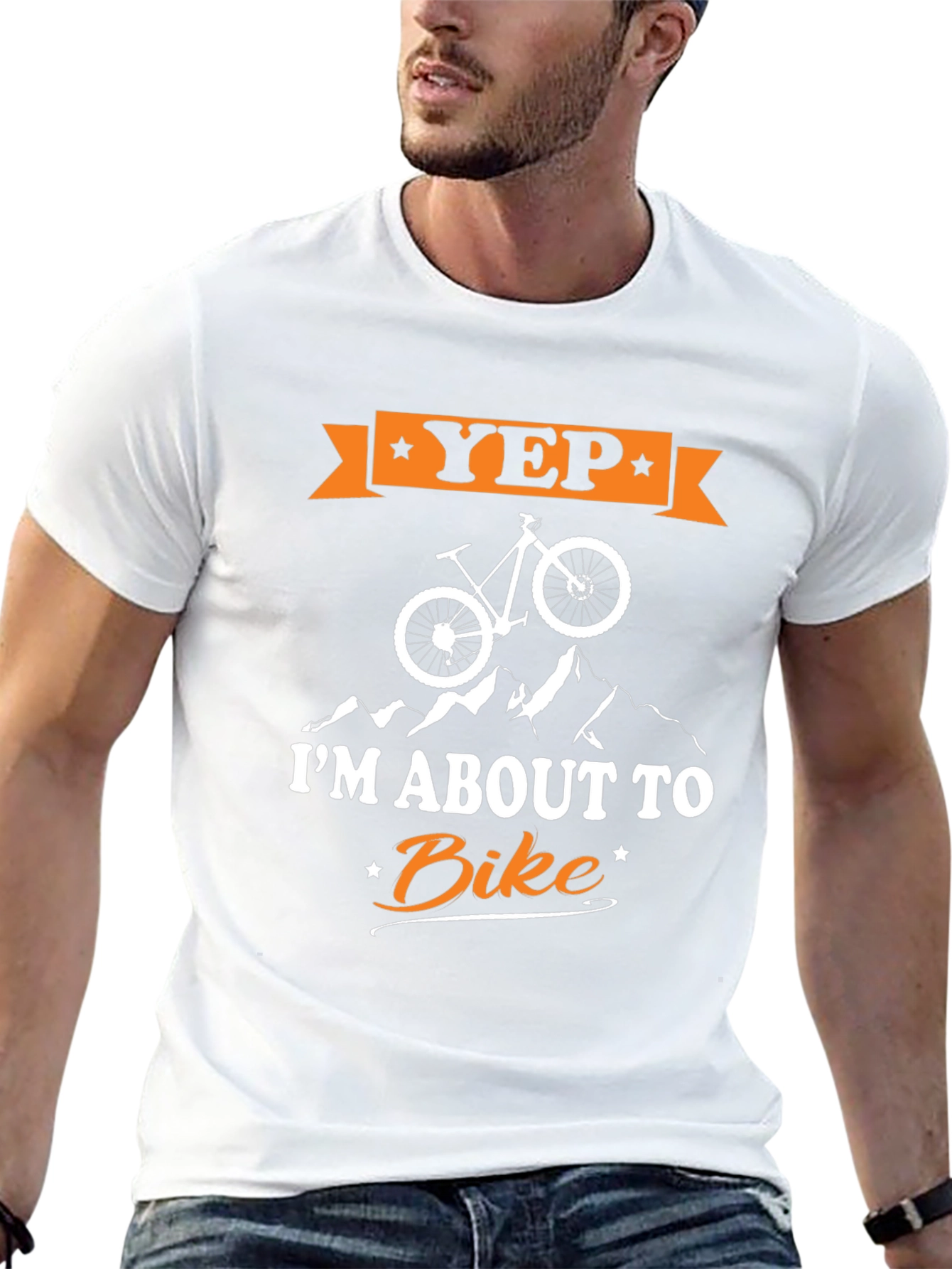Yep Im About To Bike T-Shirt