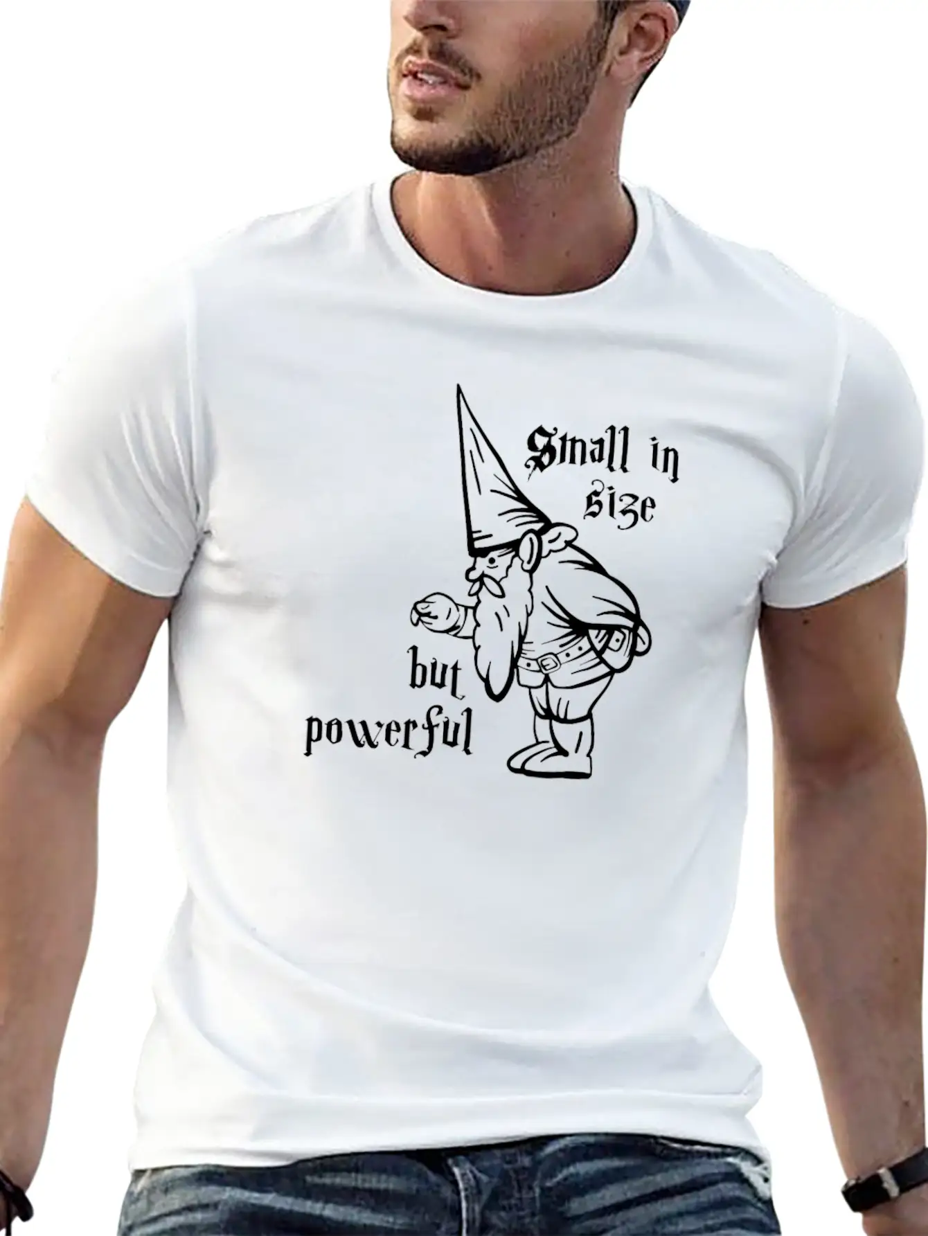 Small But Strong Stylish Everyday T-Shirt – Unisex Basic Cotton Tee