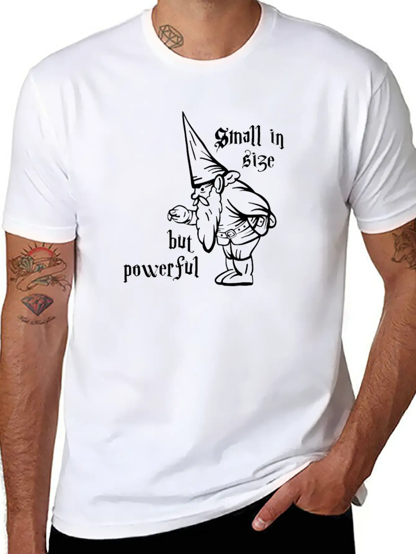 Small But Strong Stylish Everyday T-Shirt – Unisex Basic Cotton Tee