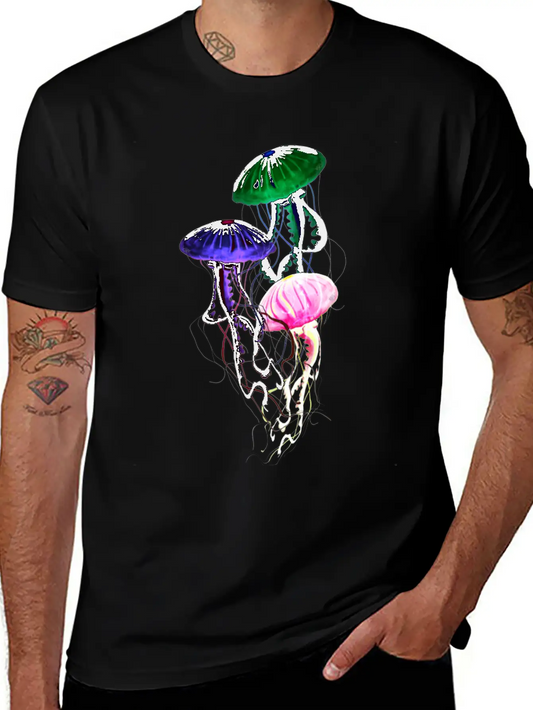 Small Jelly Bloom Unisex Casual T-Shirt – Clean Design For Daily Comfort