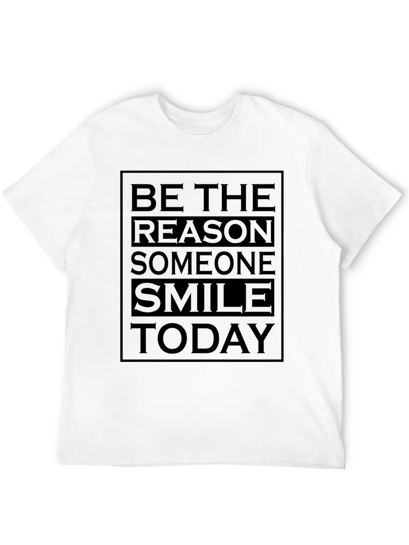 Smile | Cool Saying Comfortable Minimalist Graphic Tee – Summer Style Essential