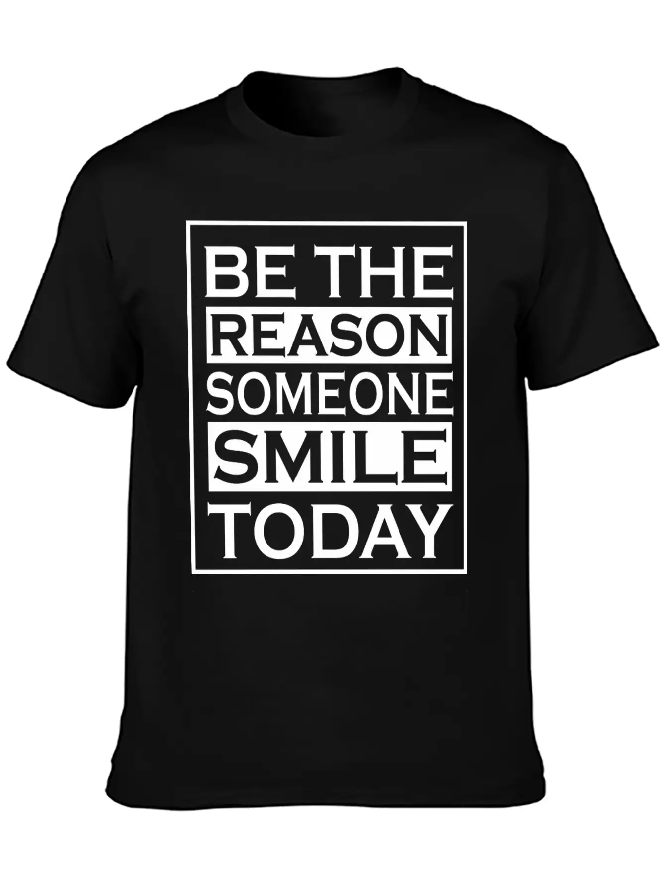Smile | Cool Saying Comfortable Minimalist Graphic Tee – Summer Style Essential