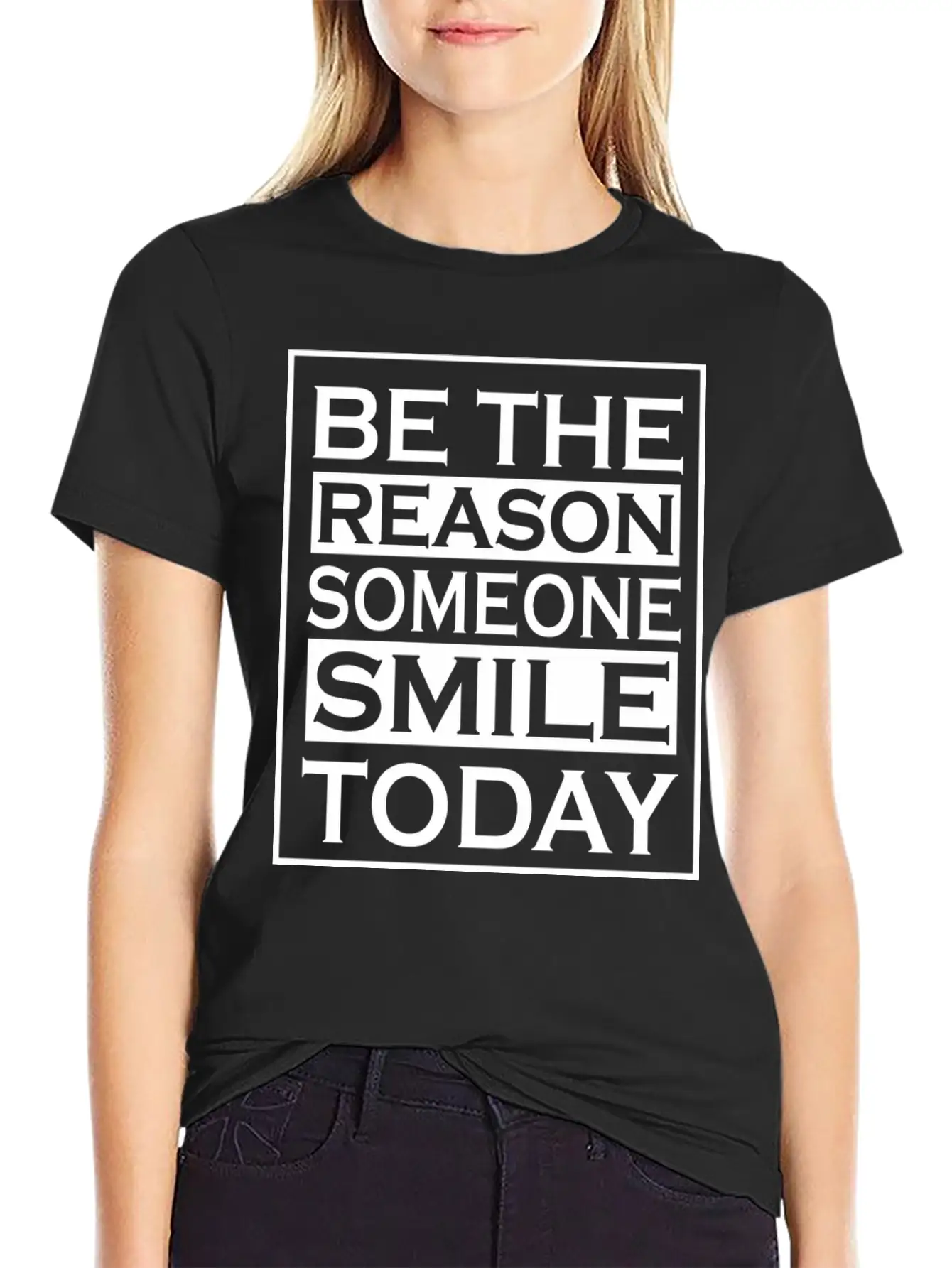 Smile | Cool Saying Comfortable Minimalist Graphic Tee – Summer Style Essential