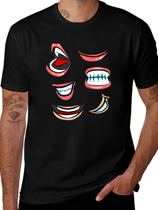 Smile. Stylish Everyday T-Shirt – Unisex Basic Cotton Tee