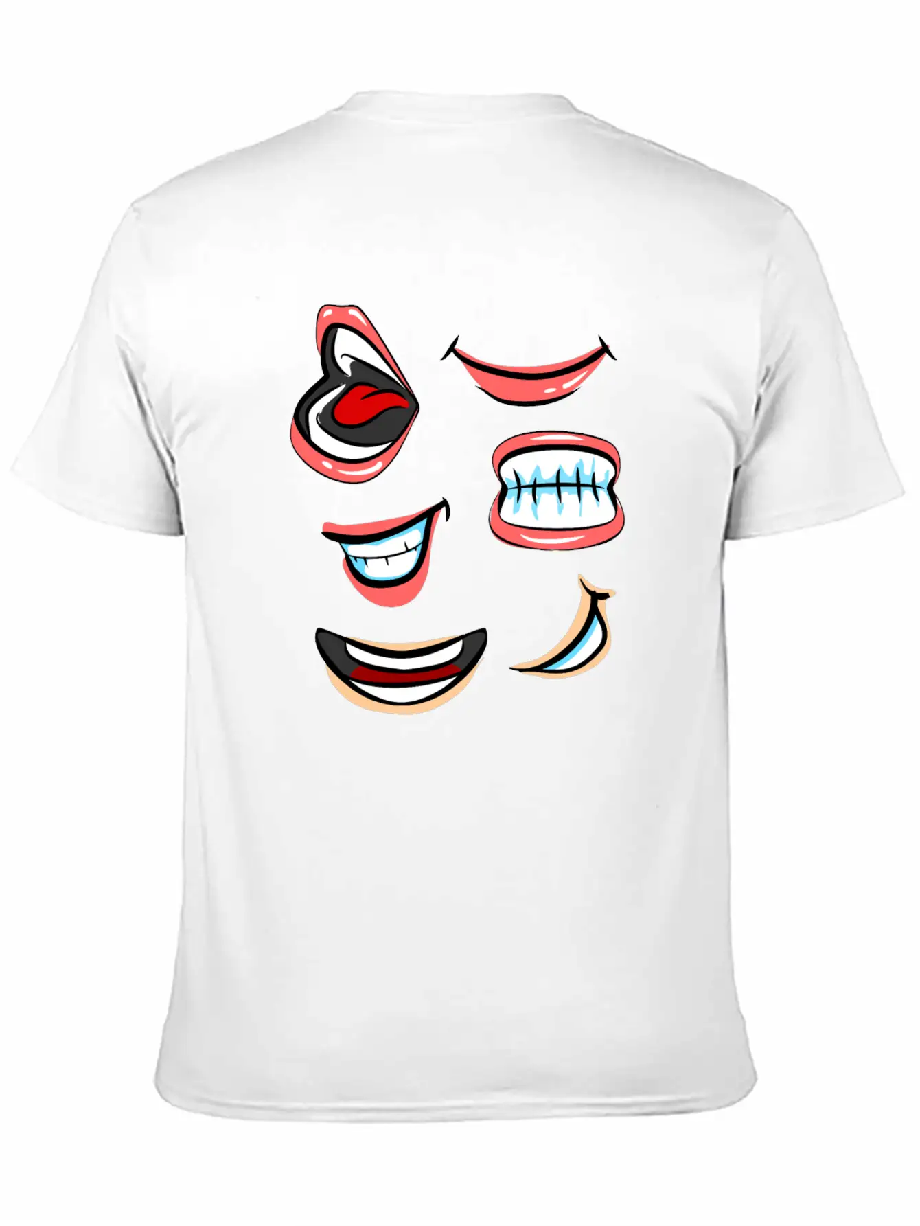 Smile. Stylish Everyday T-Shirt – Unisex Basic Cotton Tee