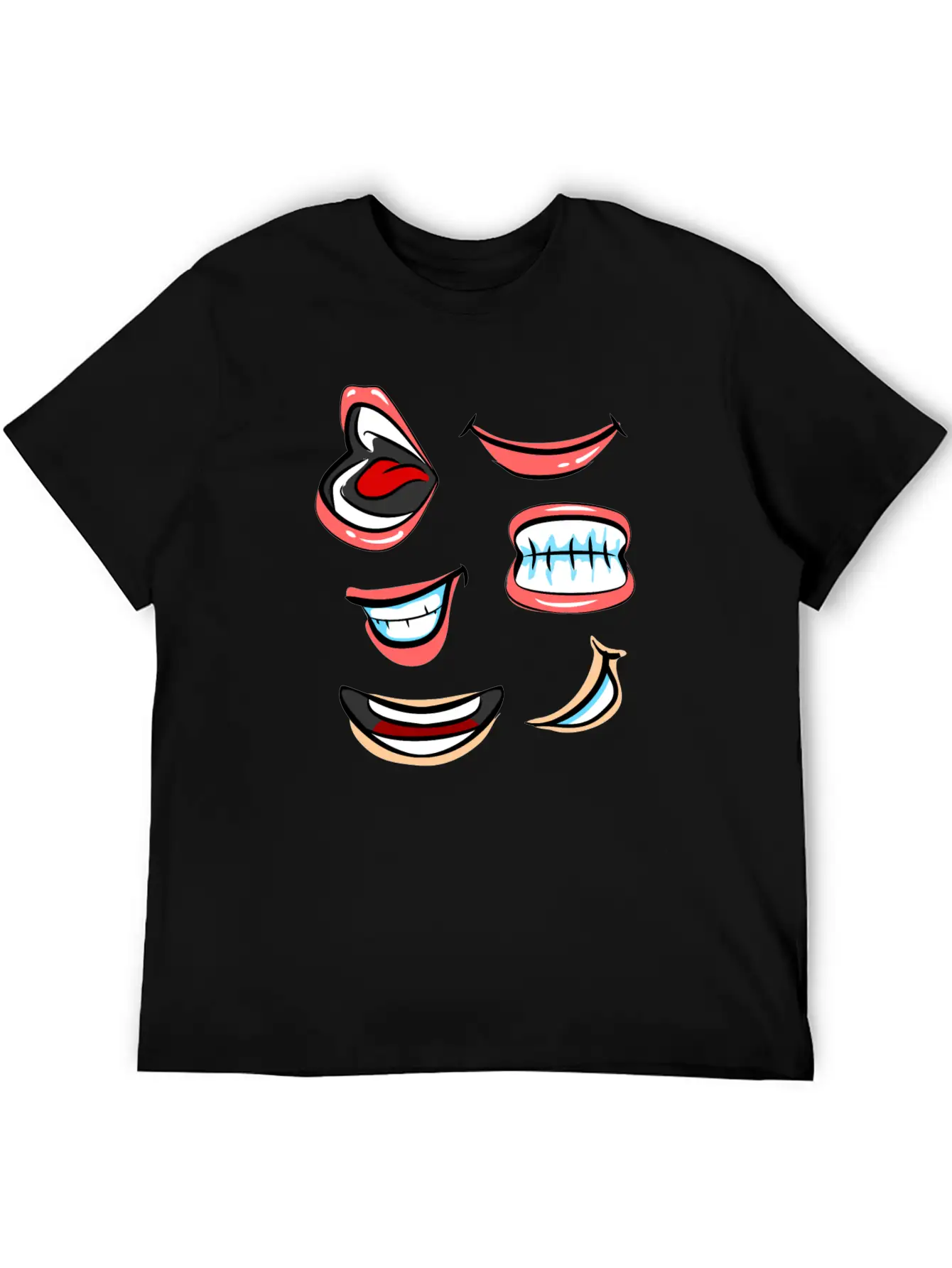 Smile. Stylish Everyday T-Shirt – Unisex Basic Cotton Tee
