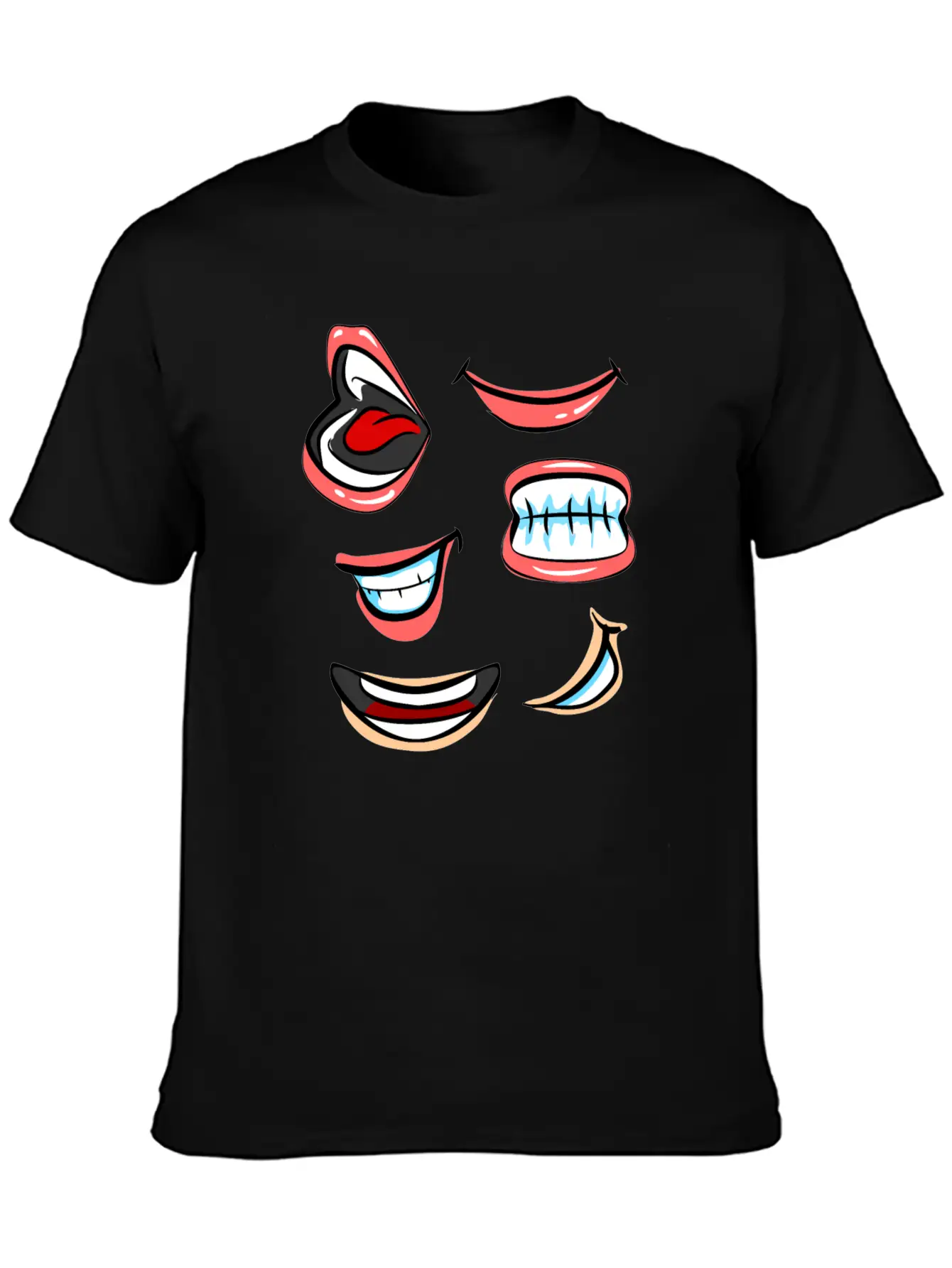 Smile. Stylish Everyday T-Shirt – Unisex Basic Cotton Tee