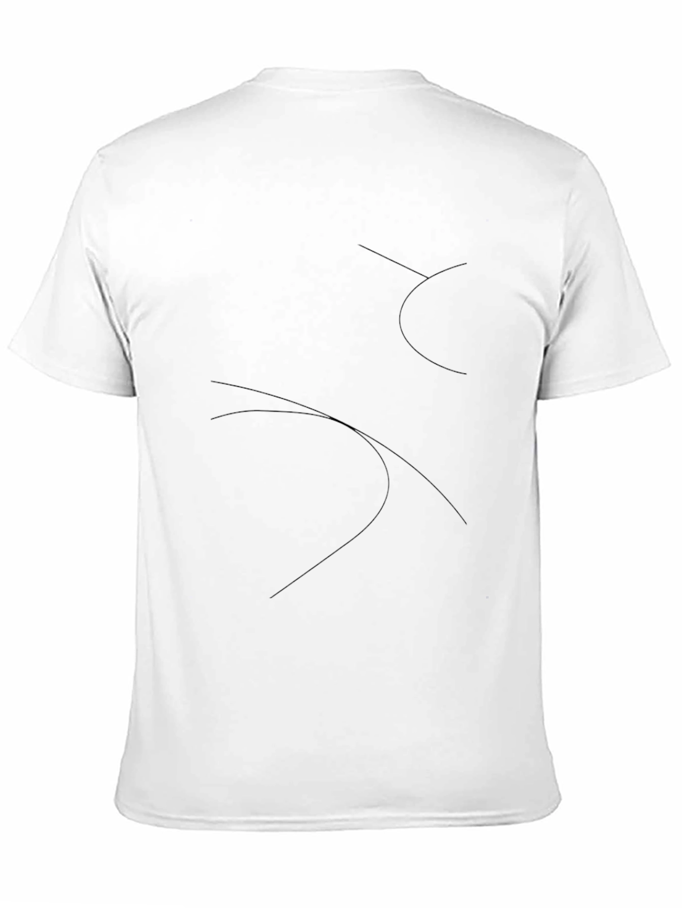 Classic Black Crew Neck T-Shirt for Men