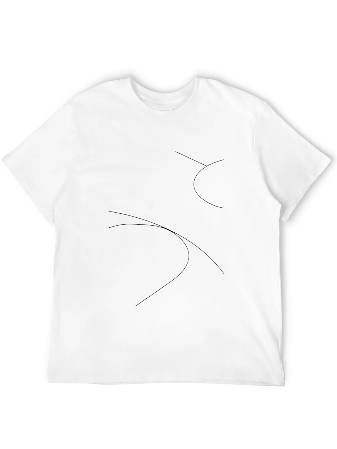 Classic Black Crew Neck T-Shirt for Men