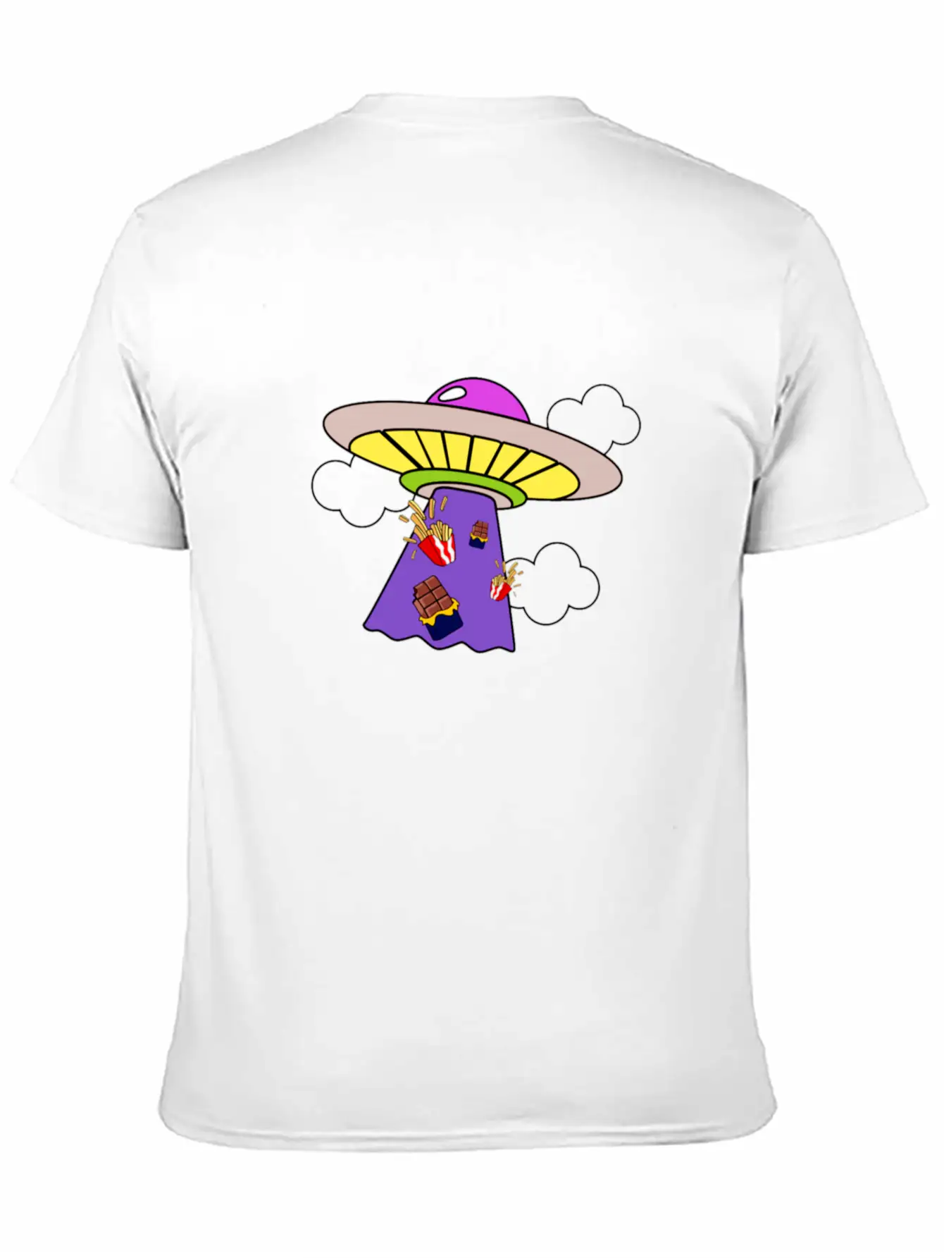 Snack Galaxy Unisex Short Sleeve Soft Cotton T-Shirt – Casual Everyday Wear