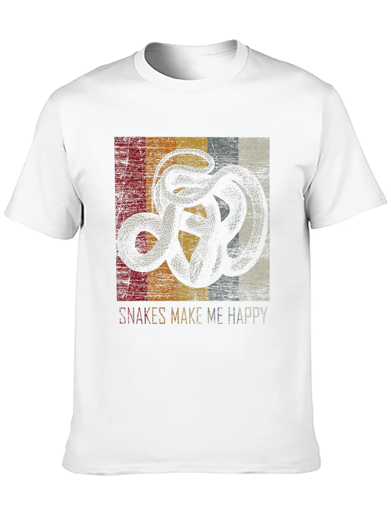Snake Basic Graphic T-Shirt – Daily Comfort In Soft Cotton