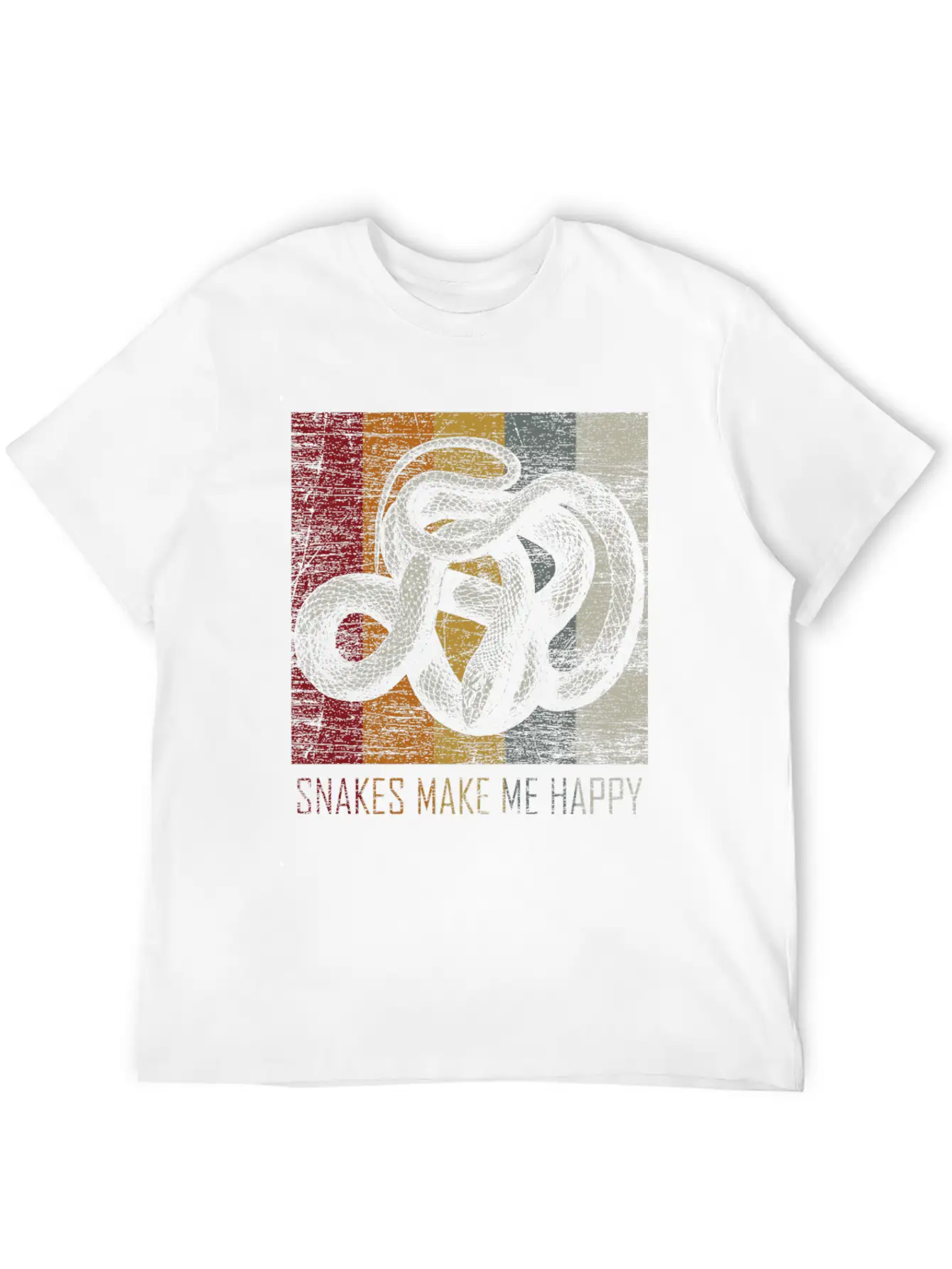 Snake Basic Graphic T-Shirt – Daily Comfort In Soft Cotton