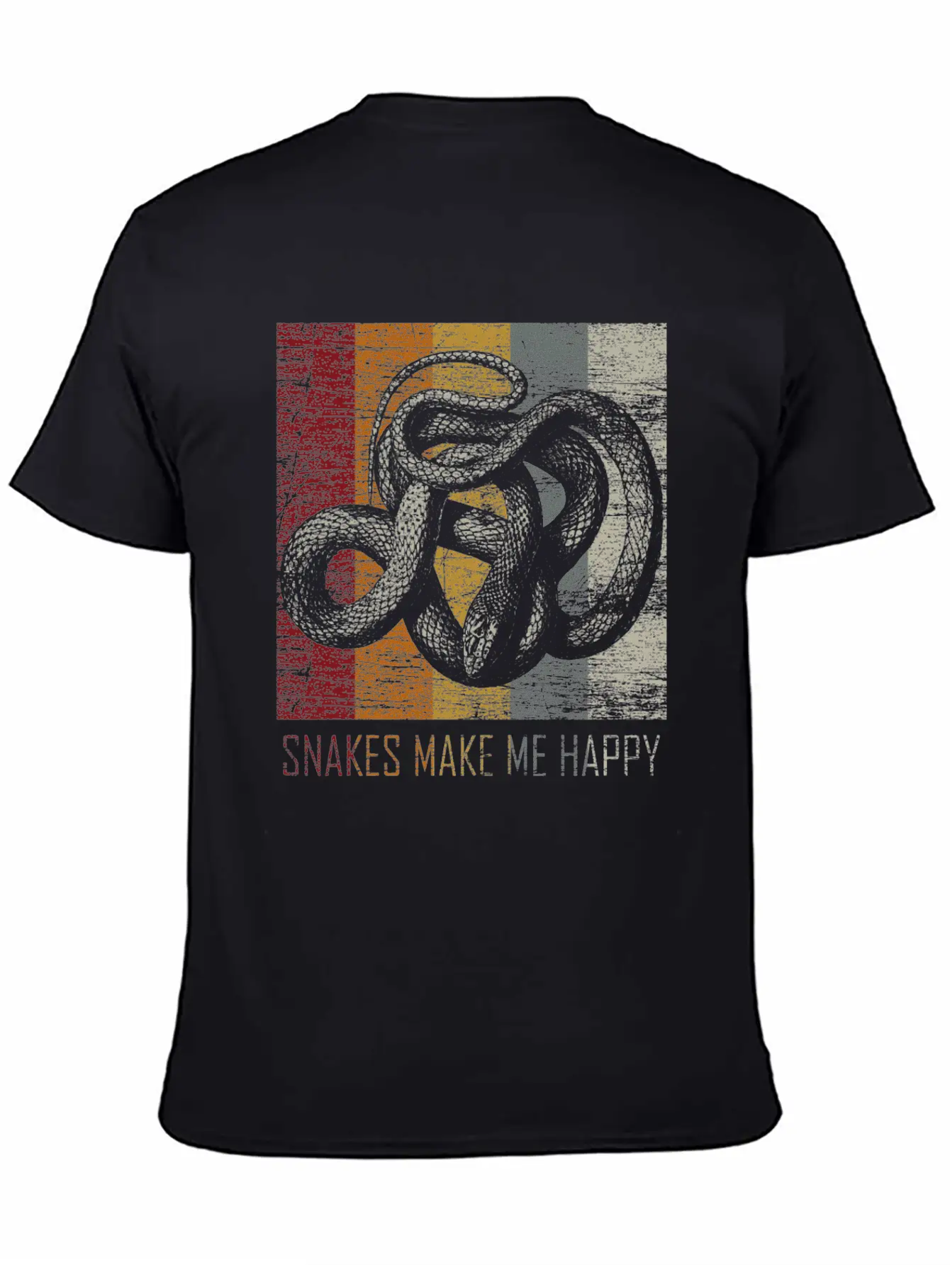 Snake Basic Graphic T-Shirt – Daily Comfort In Soft Cotton