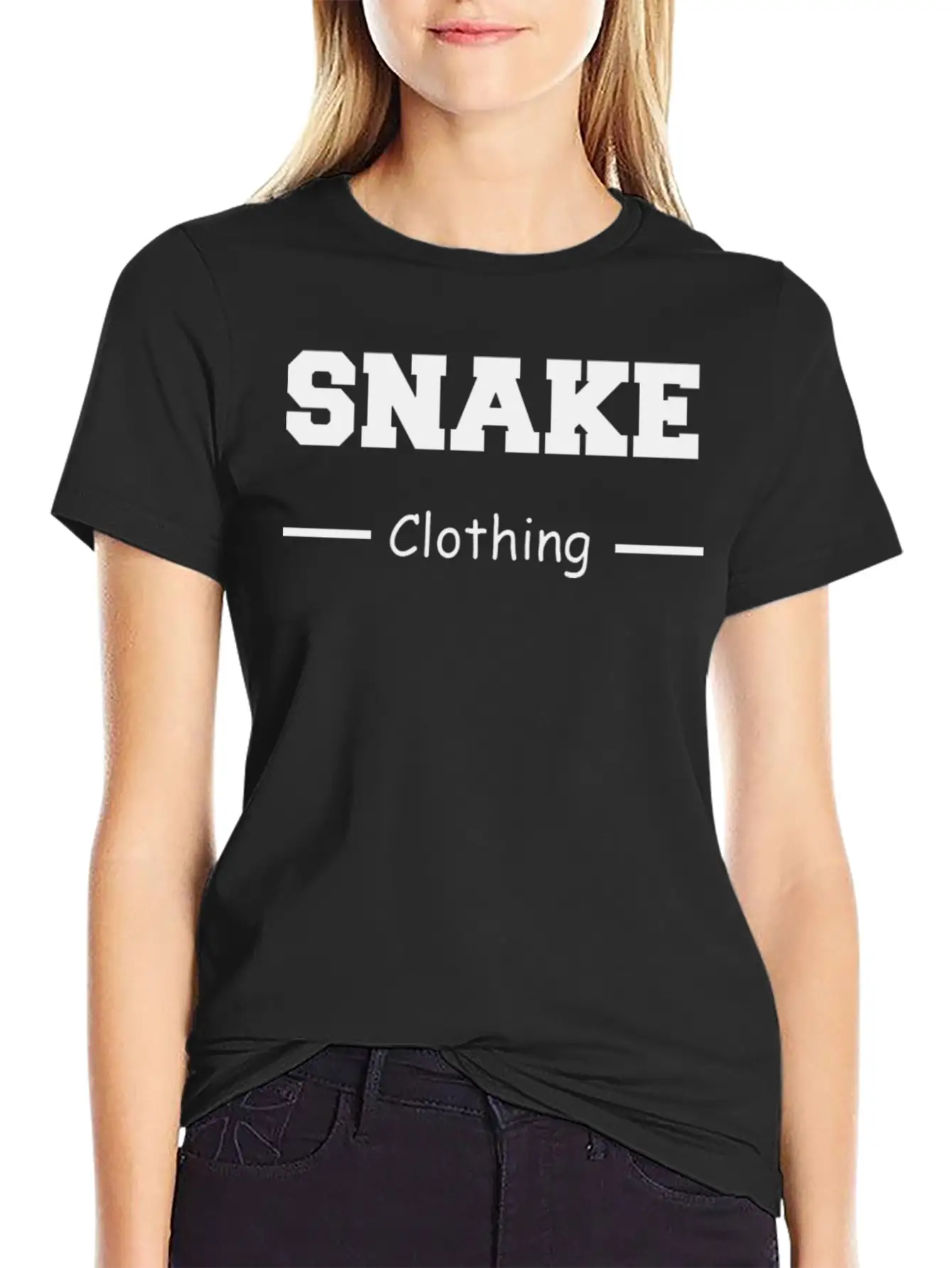 Snake Clothing Basic Graphic T-Shirt – Daily Comfort In Soft Cotton