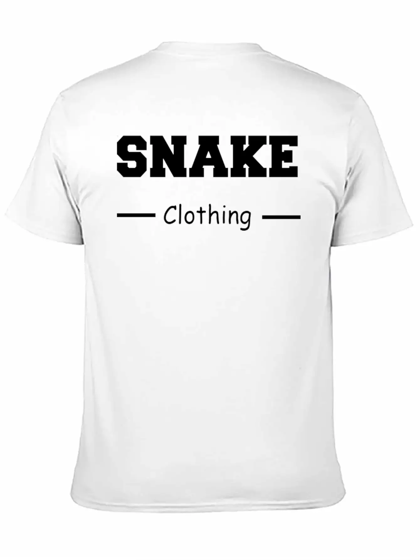 Snake Clothing Basic Graphic T-Shirt – Daily Comfort In Soft Cotton