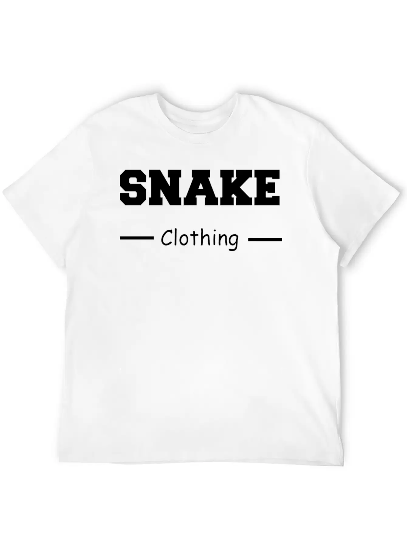 Snake Clothing Basic Graphic T-Shirt – Daily Comfort In Soft Cotton
