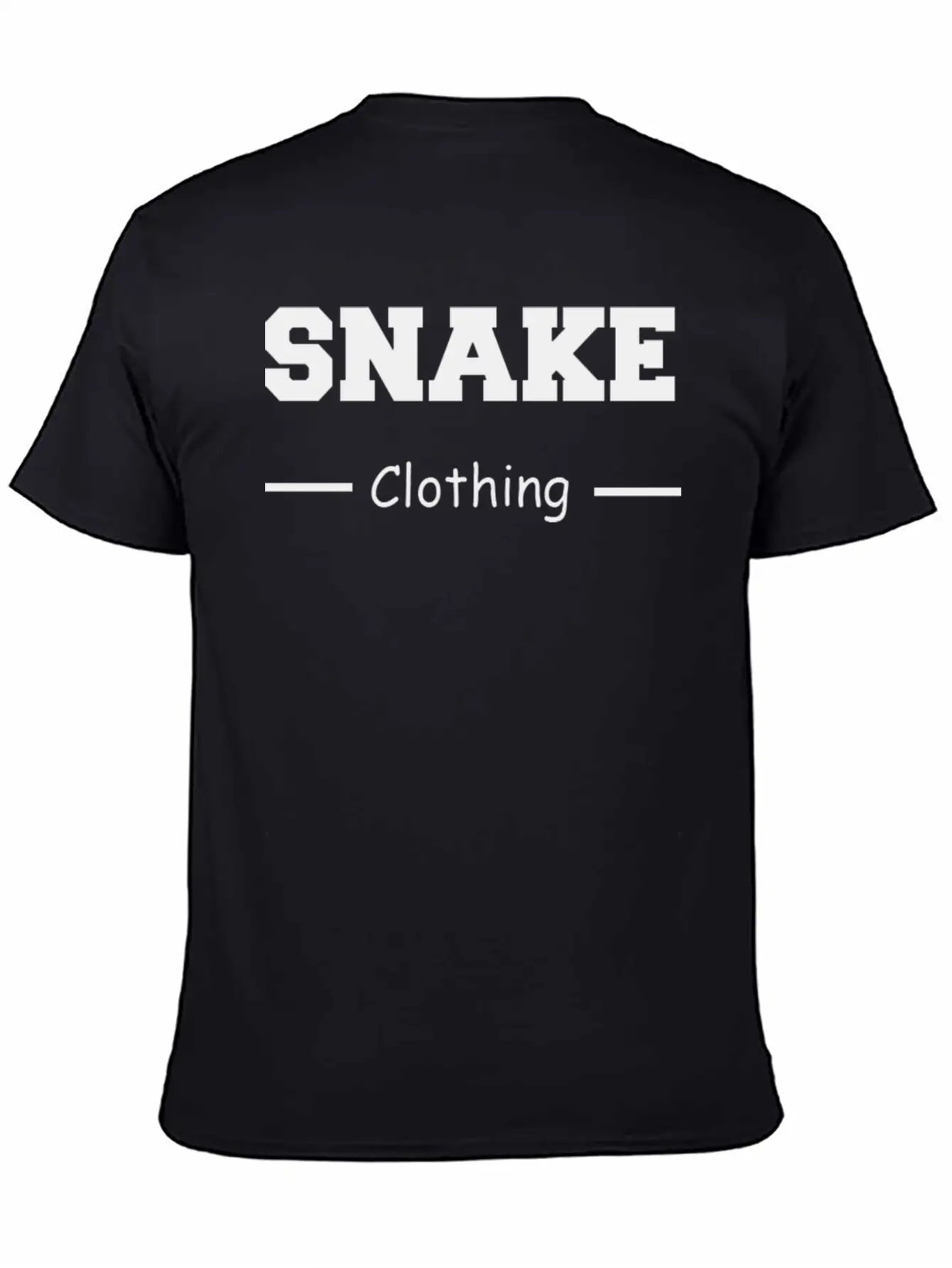 Snake Clothing Basic Graphic T-Shirt – Daily Comfort In Soft Cotton