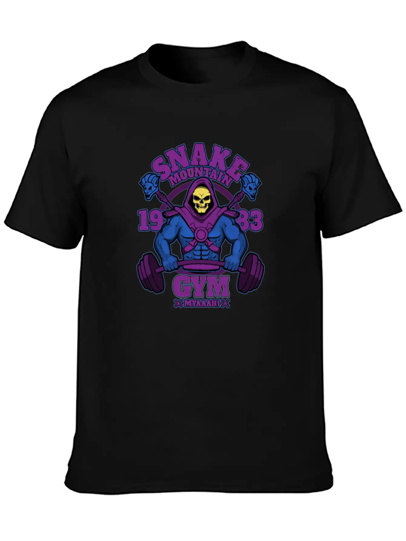 Snake Mountain Gym Basic Graphic T-Shirt – Daily Comfort In Soft Cotton