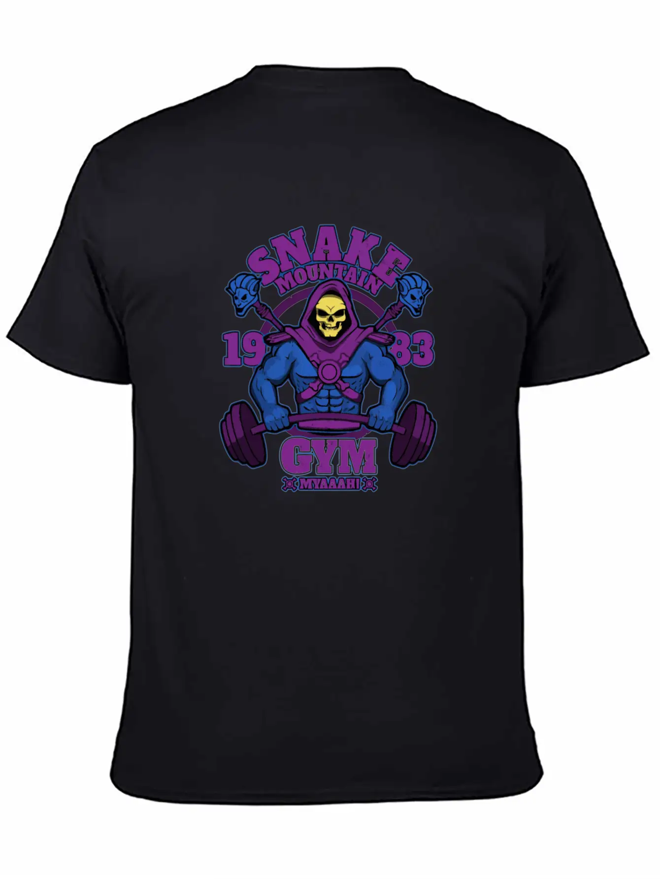 Snake Mountain Gym Basic Graphic T-Shirt – Daily Comfort In Soft Cotton