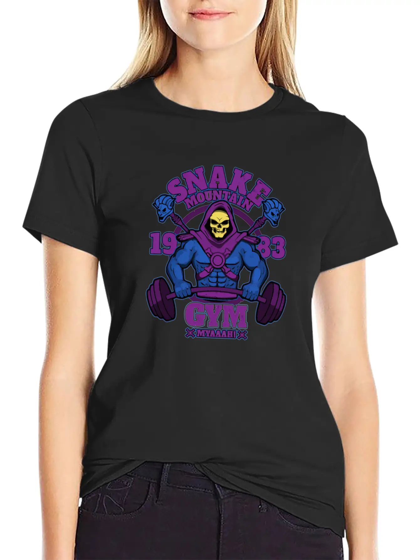 Snake Mountain Gym Basic Graphic T-Shirt – Daily Comfort In Soft Cotton